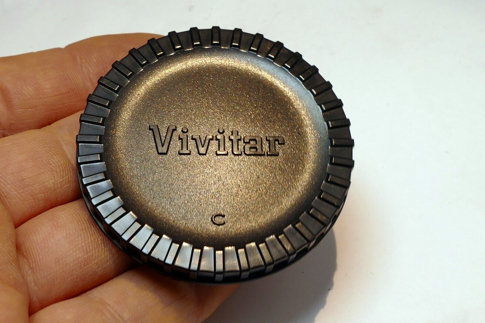 Vivitar Canon FD Camera Black Body Cap for AE-1 A-1  all black