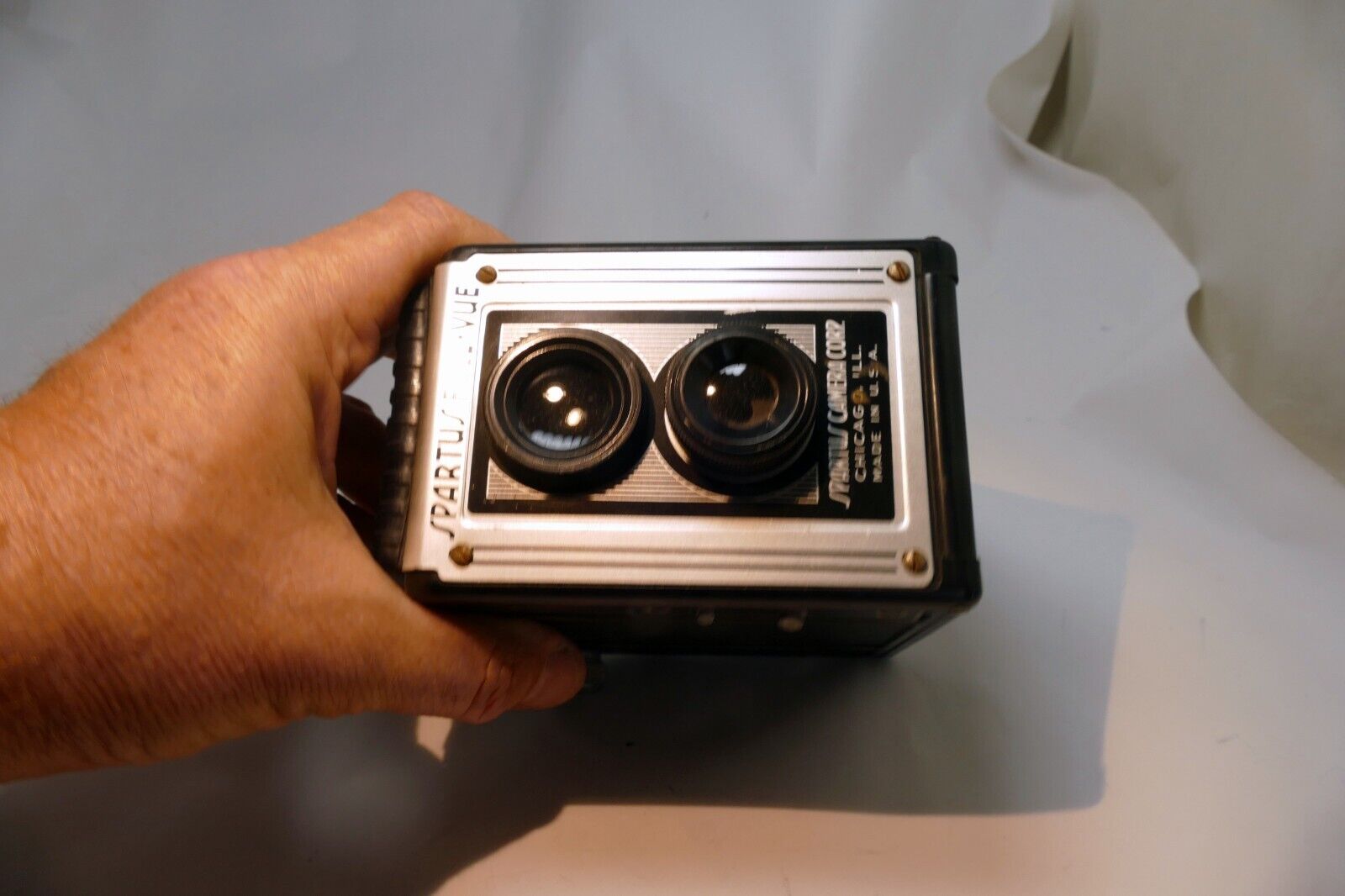 Spartus 120 TLR Camera Full-Vue made in USA vintage