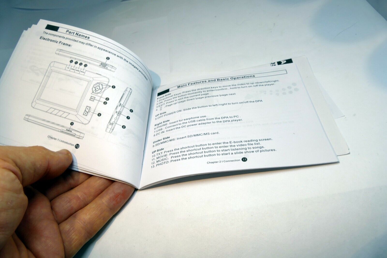 Sungale Digital Photo Album  Guide Instruction Manual English