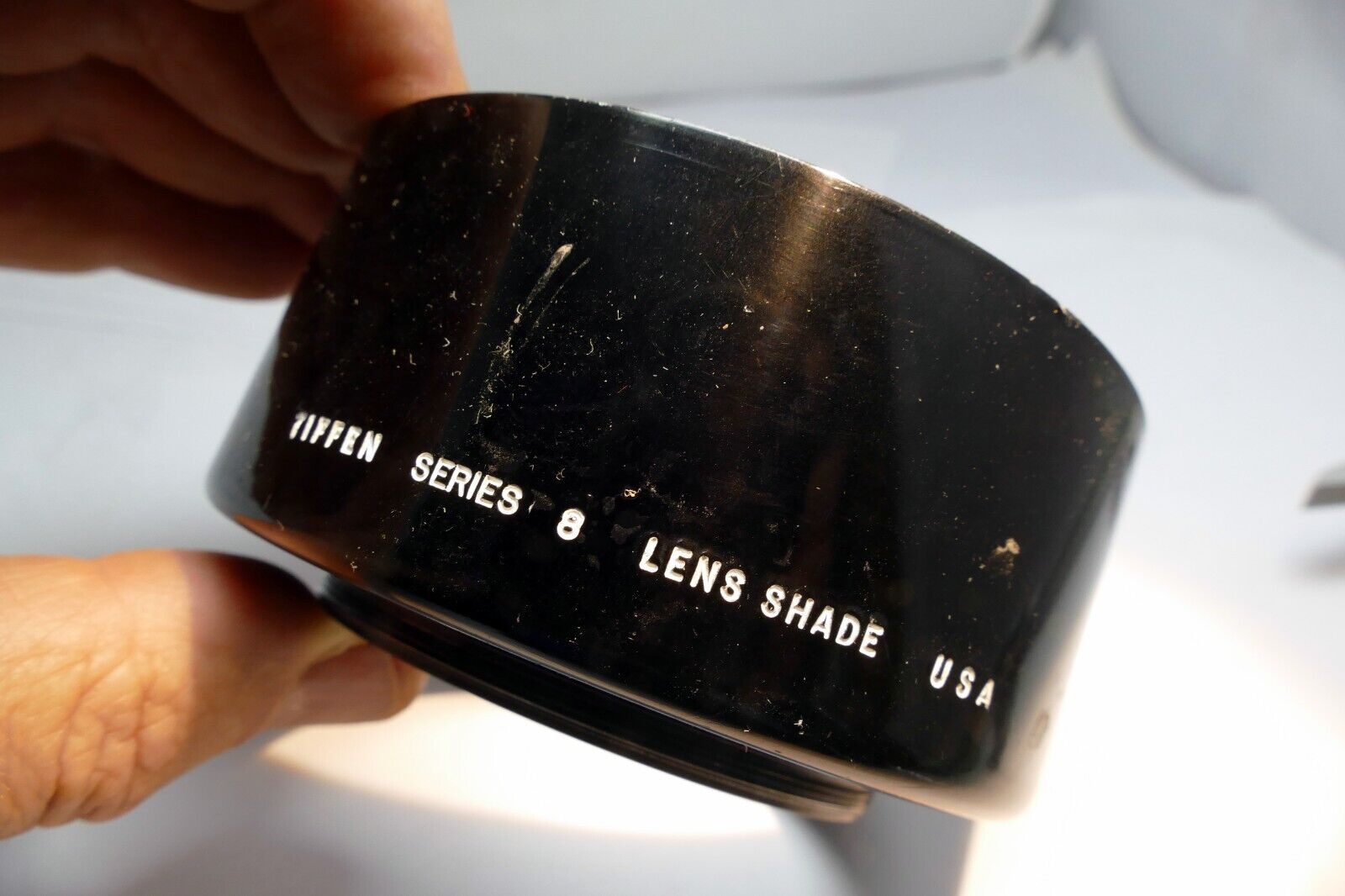 Tiffen 66.7mm  Lens Hood Shade  metal threaded for telephoto series 8 VIII