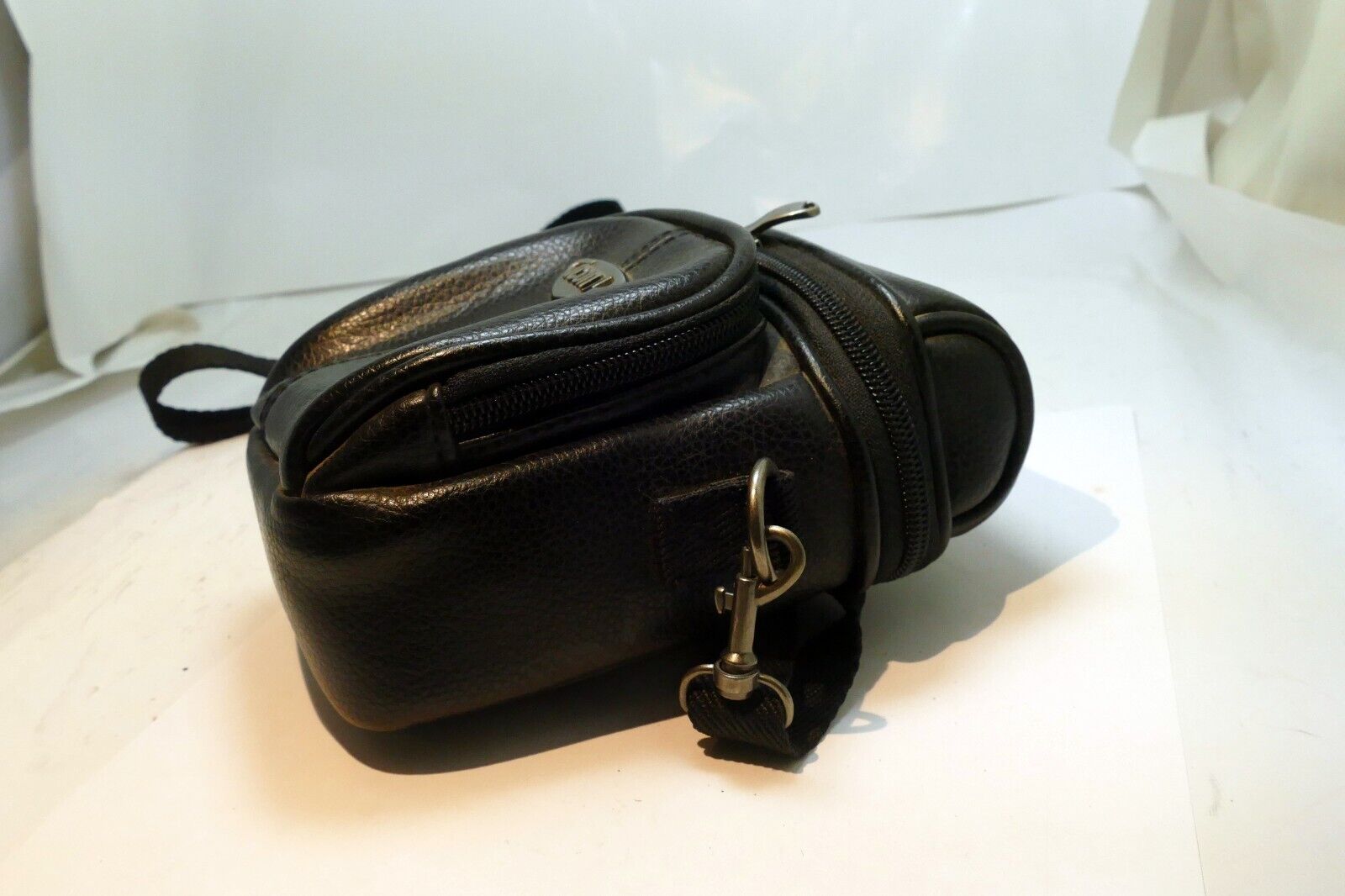 Zeiss Ikon CAMERA CASE with shoulder strap faux leather vintage 4X6" Genuine OEM