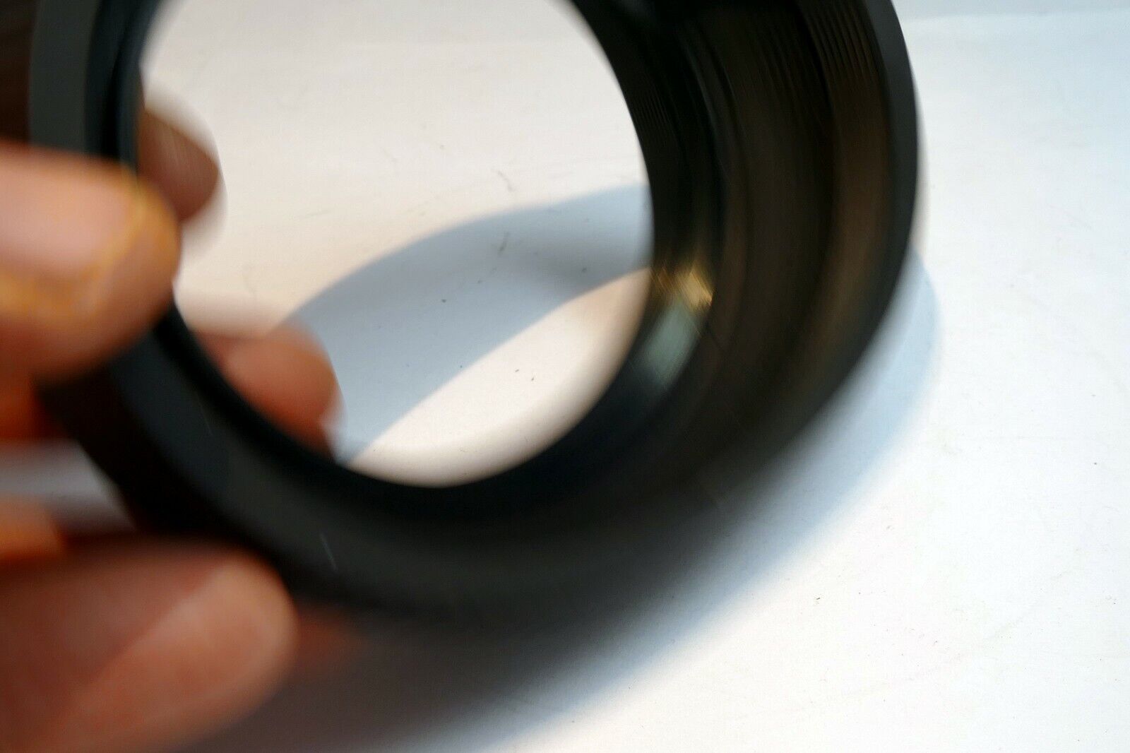 72mm Rubber Hood shade   double threaded rubber loose from ring
