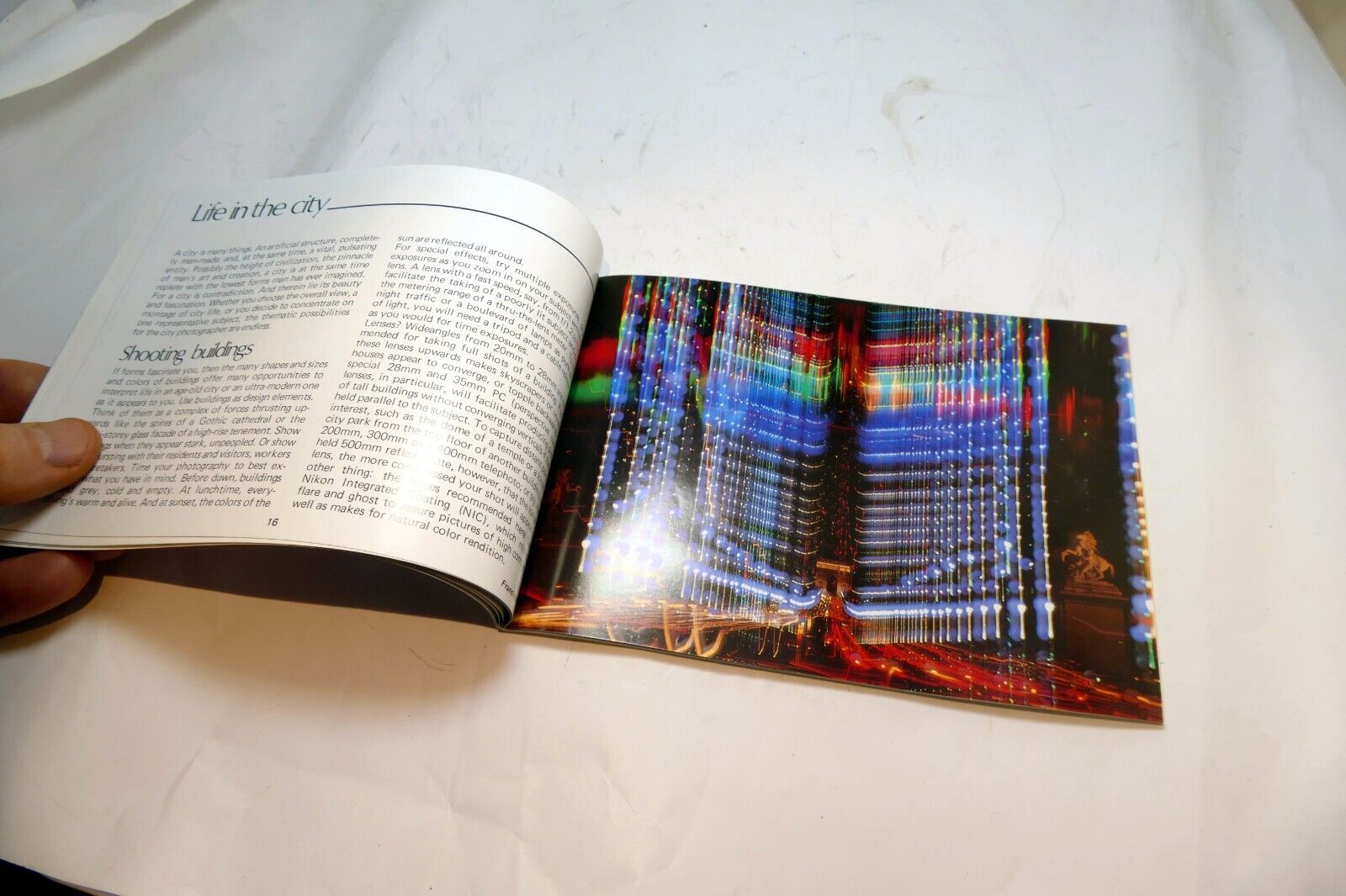 The Nikon  Way to Photography  Brochure 1970's Lens list