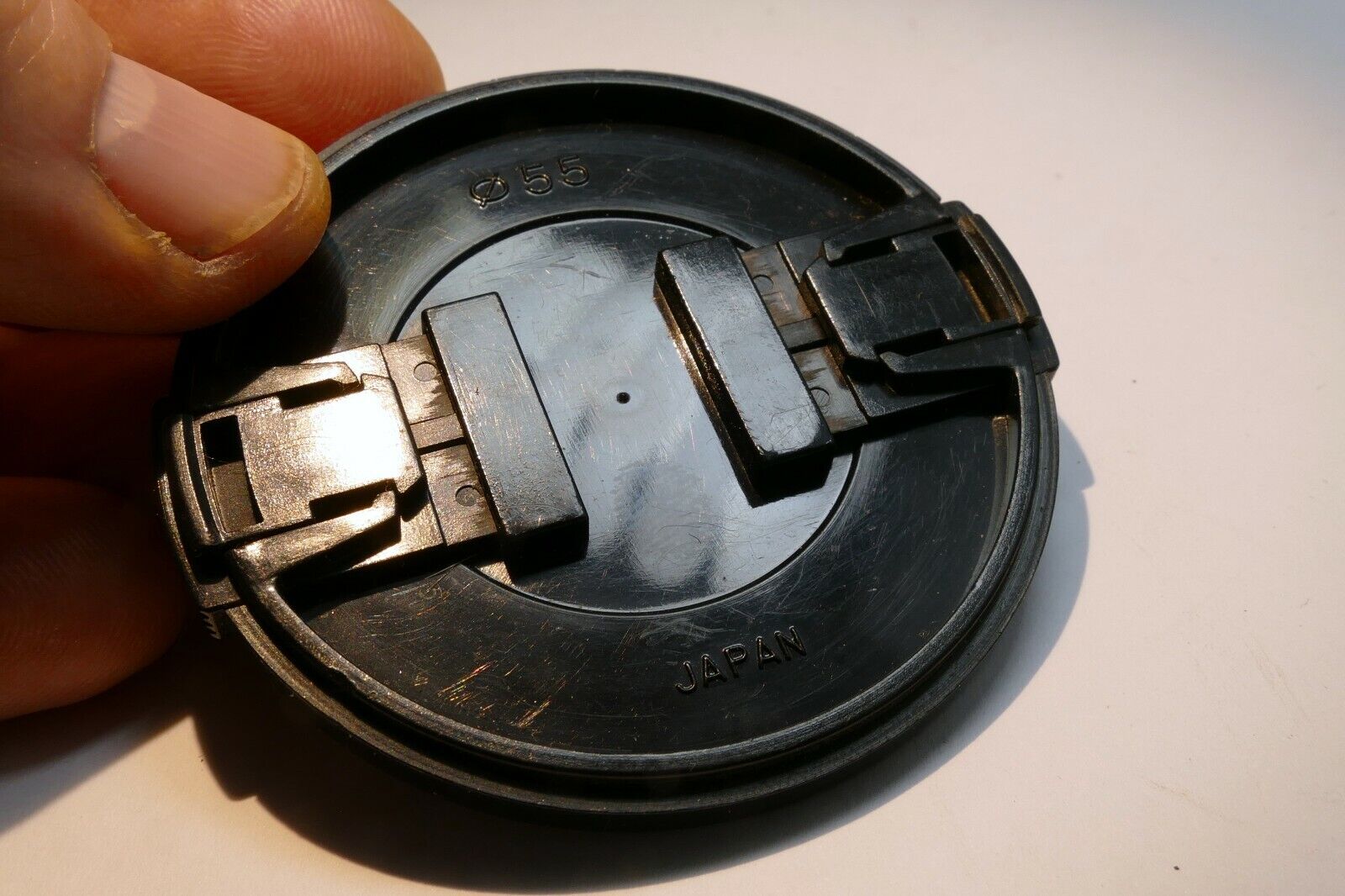 Tokina 55mm Front Cap Plastic center snap on for AT-X Macro 90mm F2.5