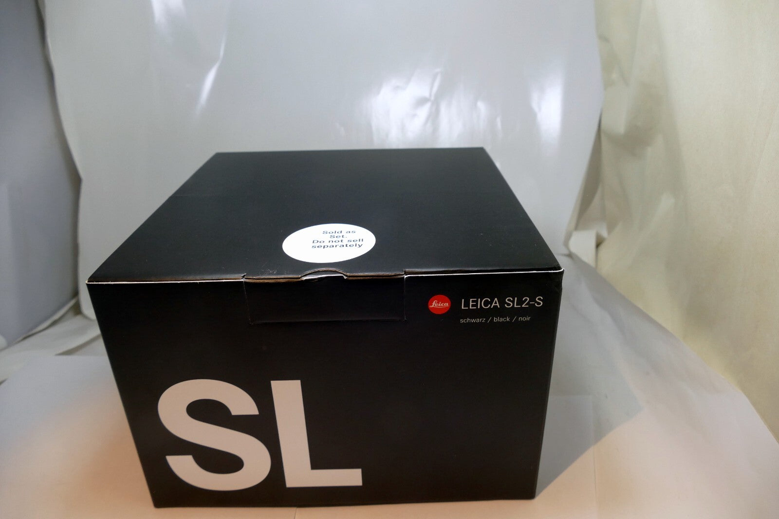 An Empty Box (only ) for  Leica SL2-S 10 880 black US EU JP