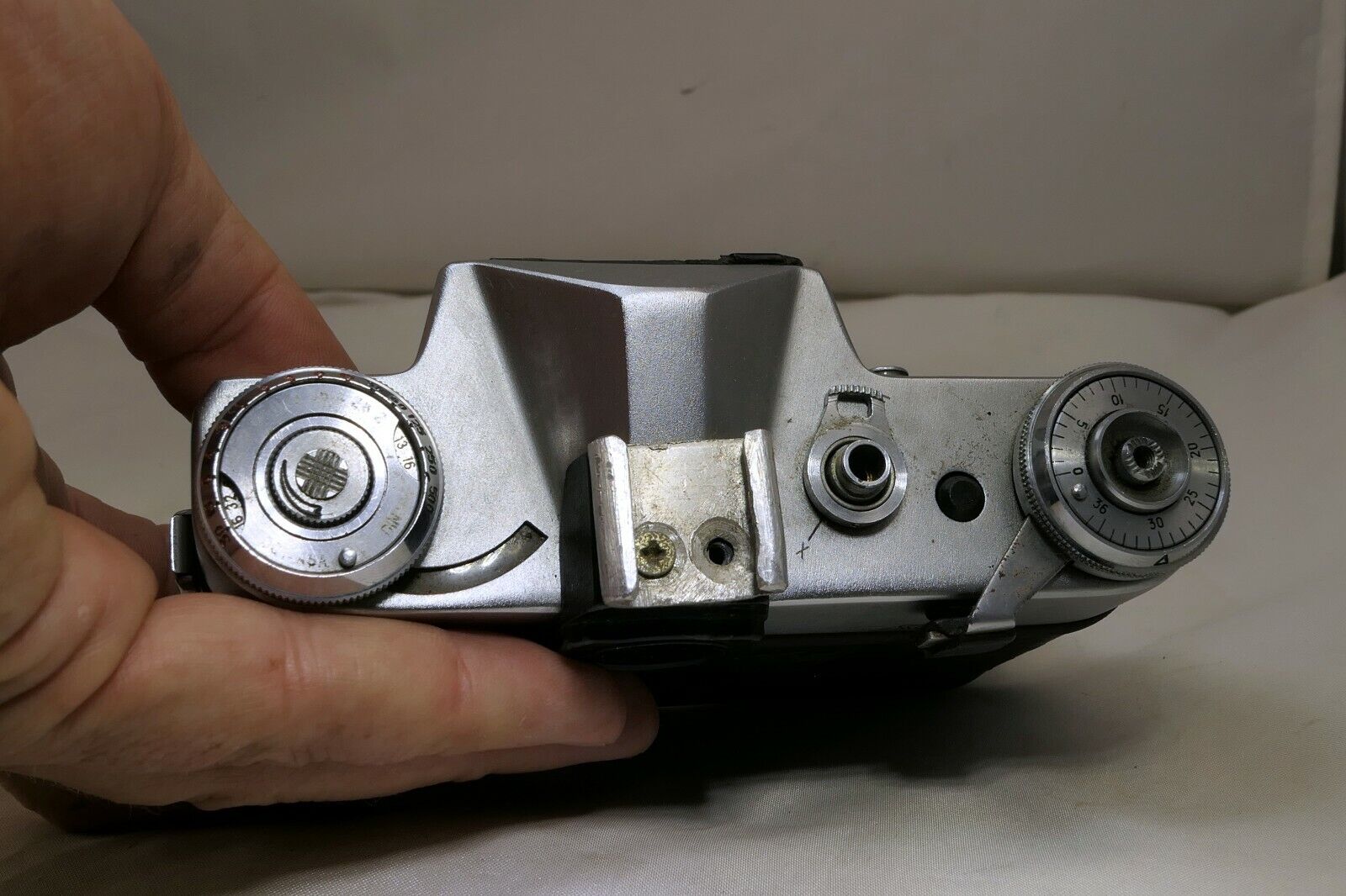 Zenit E camera body only 35mm SLR Film - PARTS AS IS - NOT WORKING