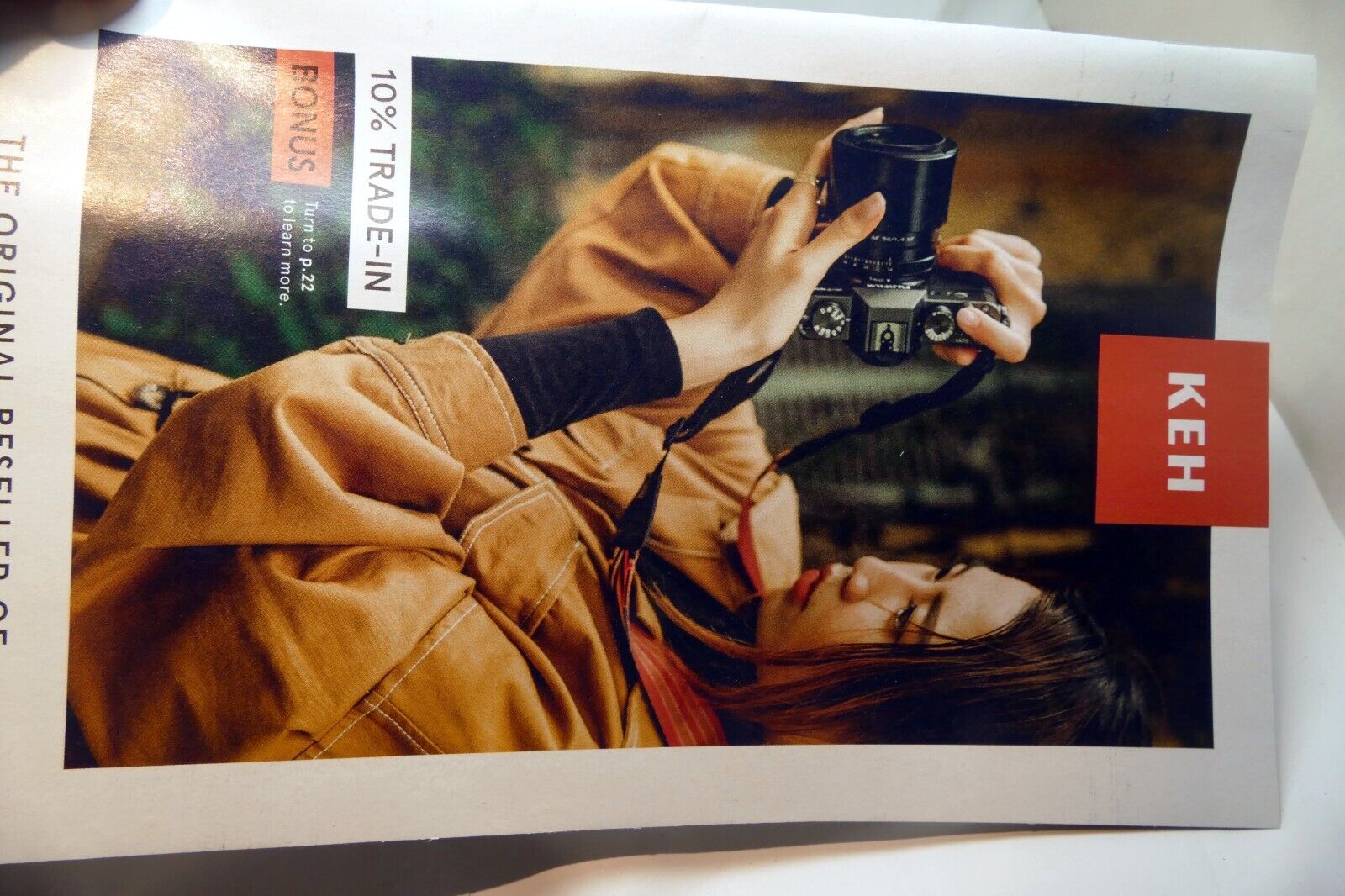 KEH brochure trade-in information Advertisement 2023 Brochure - 10% off Bonus