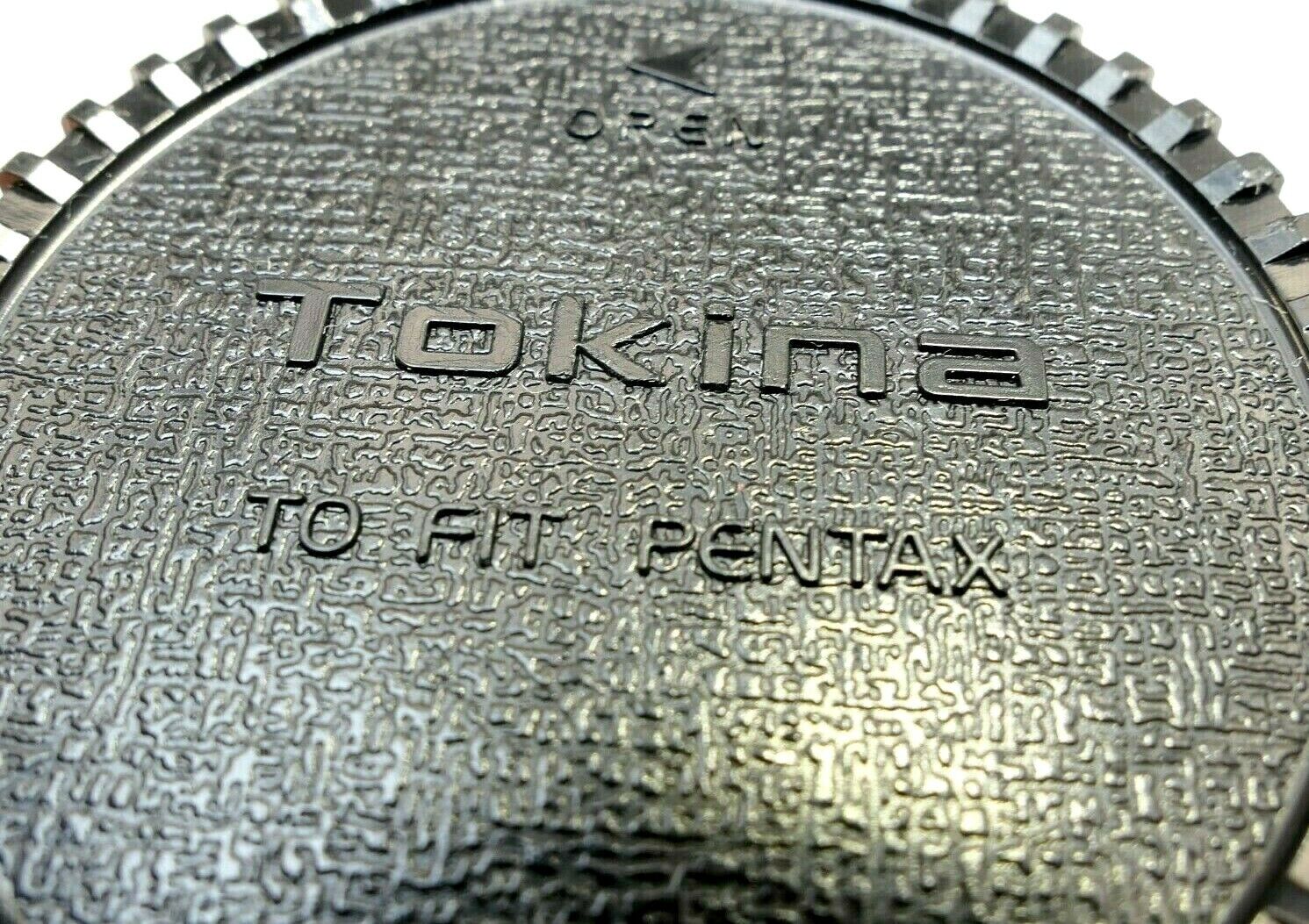 Tokina PK Rear Lens Cap Bayonet type Pentax K A M DA L AF  lenses