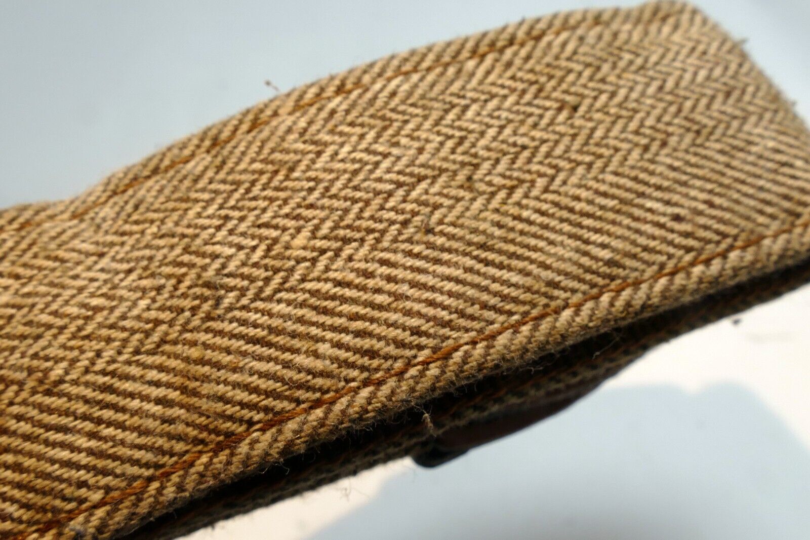 Tarion 4cm wide Camera Shoulder neck Strap Brown tweed western retro