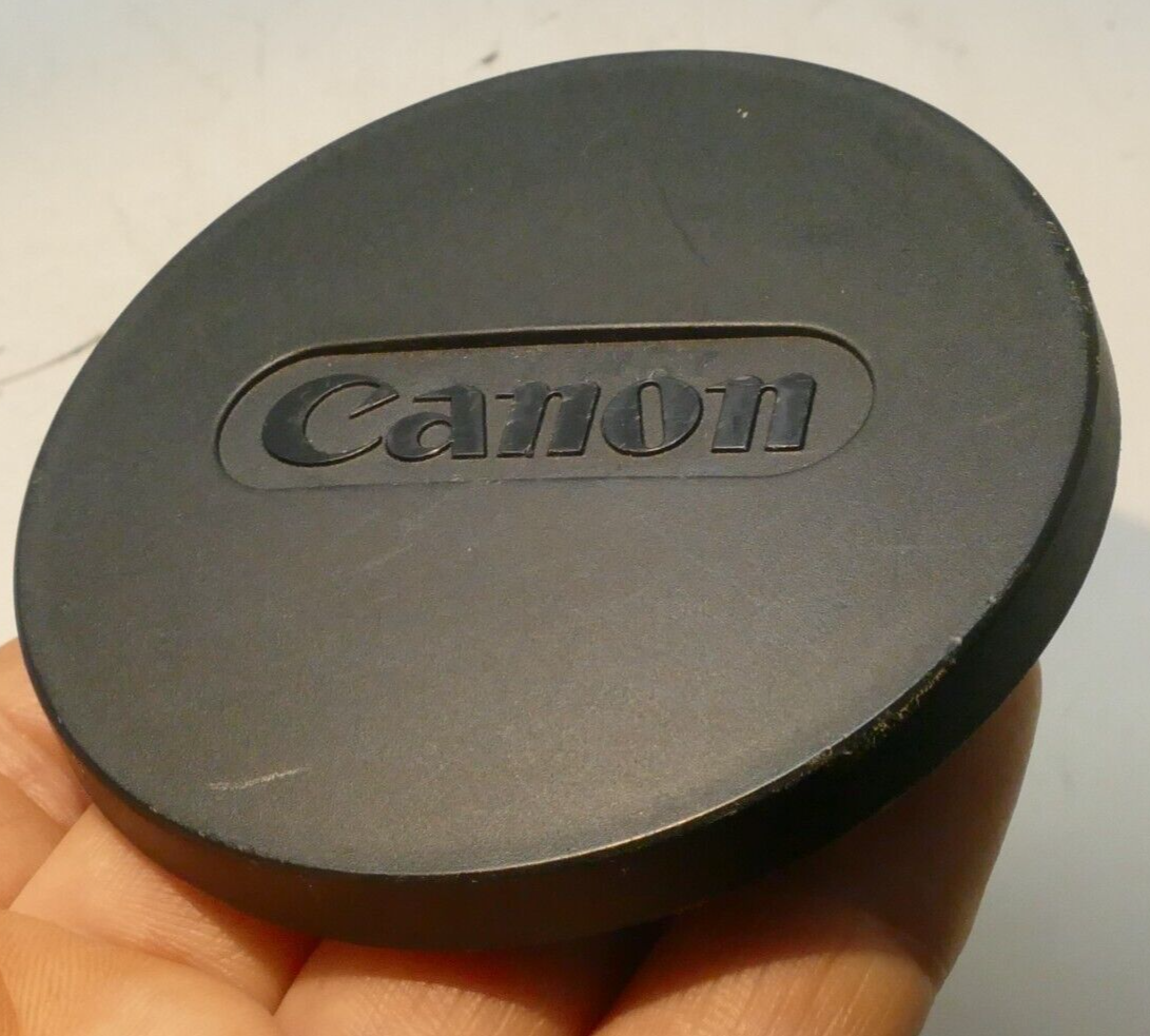 Canon Front 75mm Lens cap Slip on type for AUX Wide angle lens 55mm