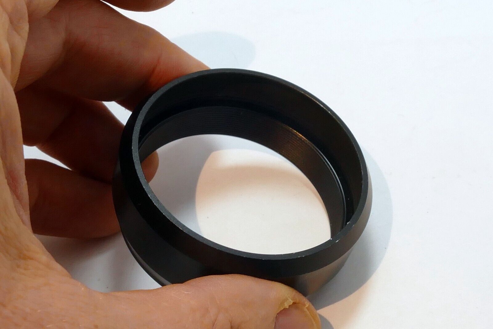 49mm Fujifilm Black Metal Lens Hood adapter