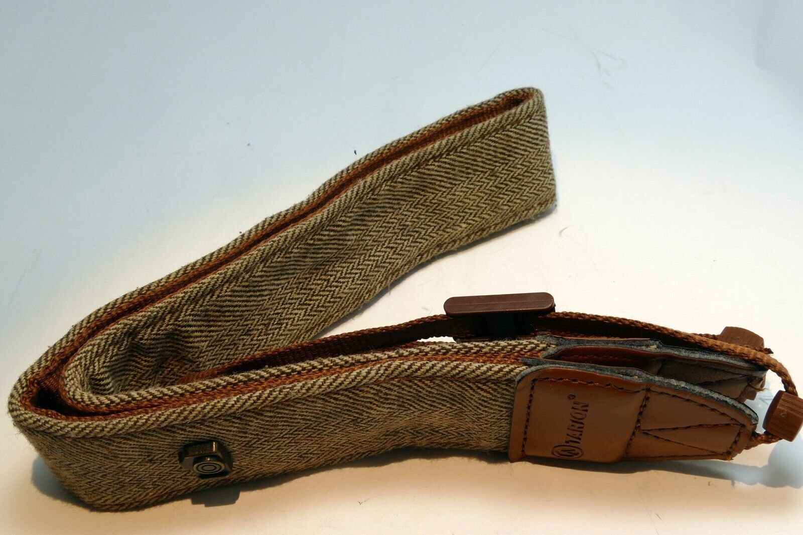 Tarion 4cm wide Camera Shoulder neck Strap Brown tweed western retro