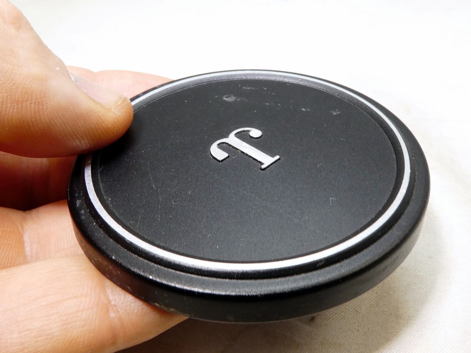 "T" METAL 62mm Lens Front Cap Slip on type