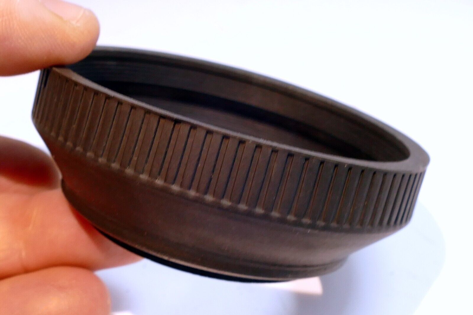 52mm Lens Hood Shade rubber threaded screw in for 50mm f1.8 normal lenses