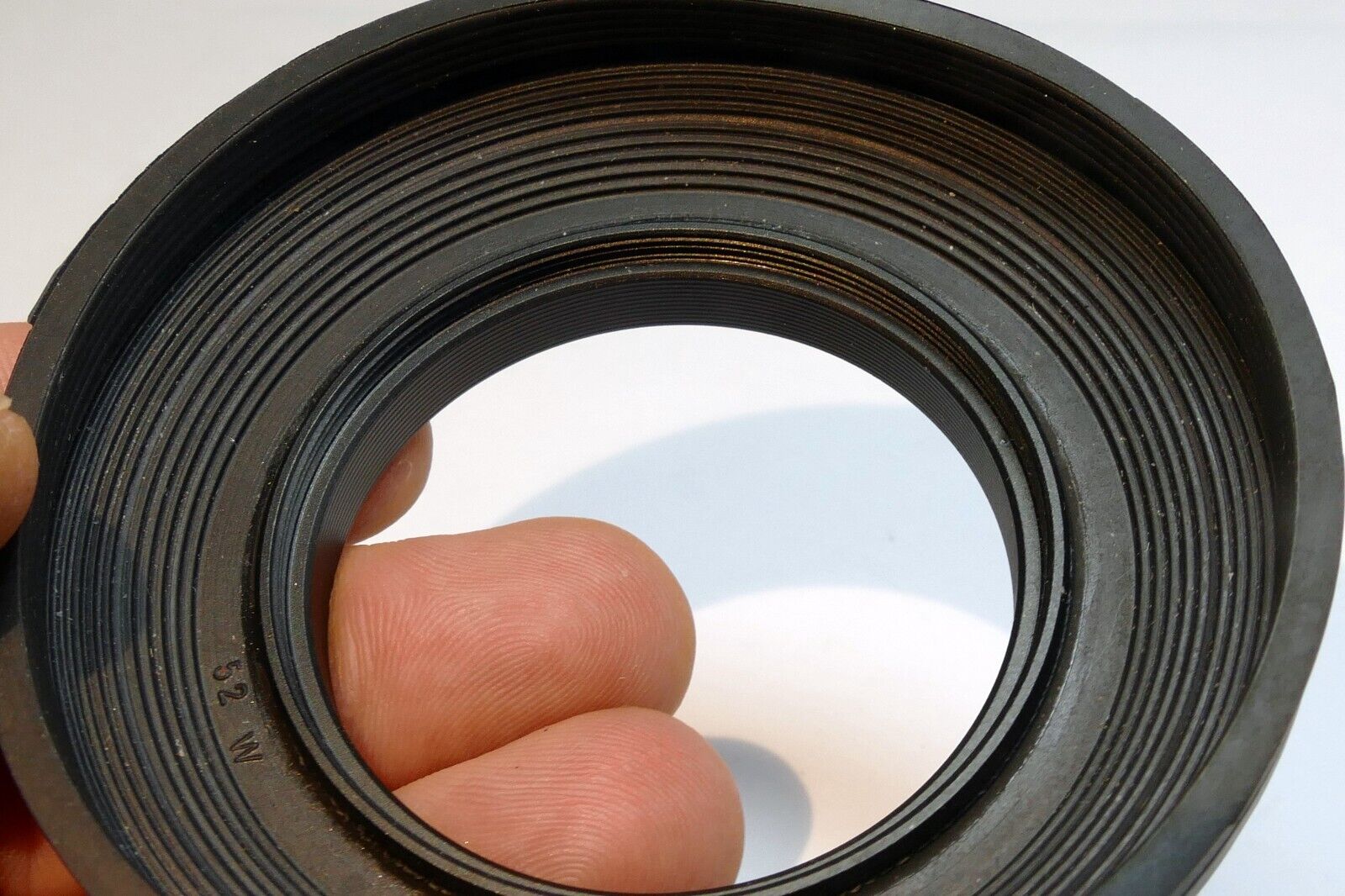 52mm Lens Hood for 28mm f2.8 f3.5 collapsible double threaded rubber