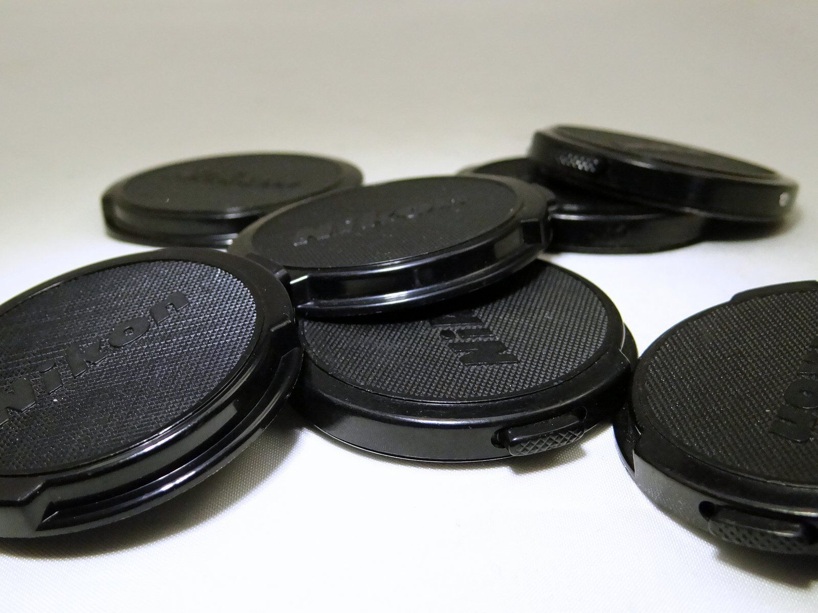 Nikon Lens Front Cap 52mm all black Genuine - snap on 28mm f2.8 50mm f1.8 Nikkor