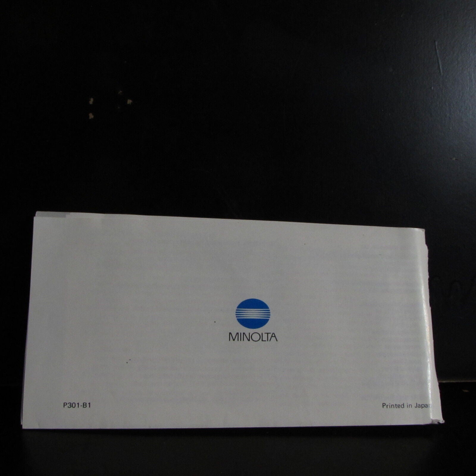 Used Minolta Auto 280PX flash user guide manual english O402051