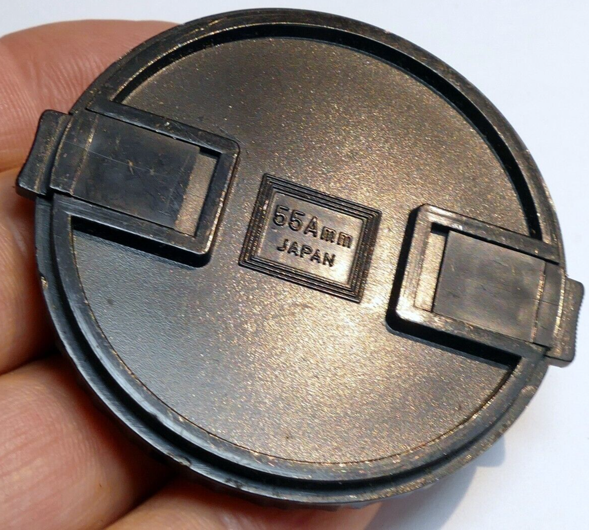 55mm Lens Front  Cap   for  camera lens photo  made in Japan
