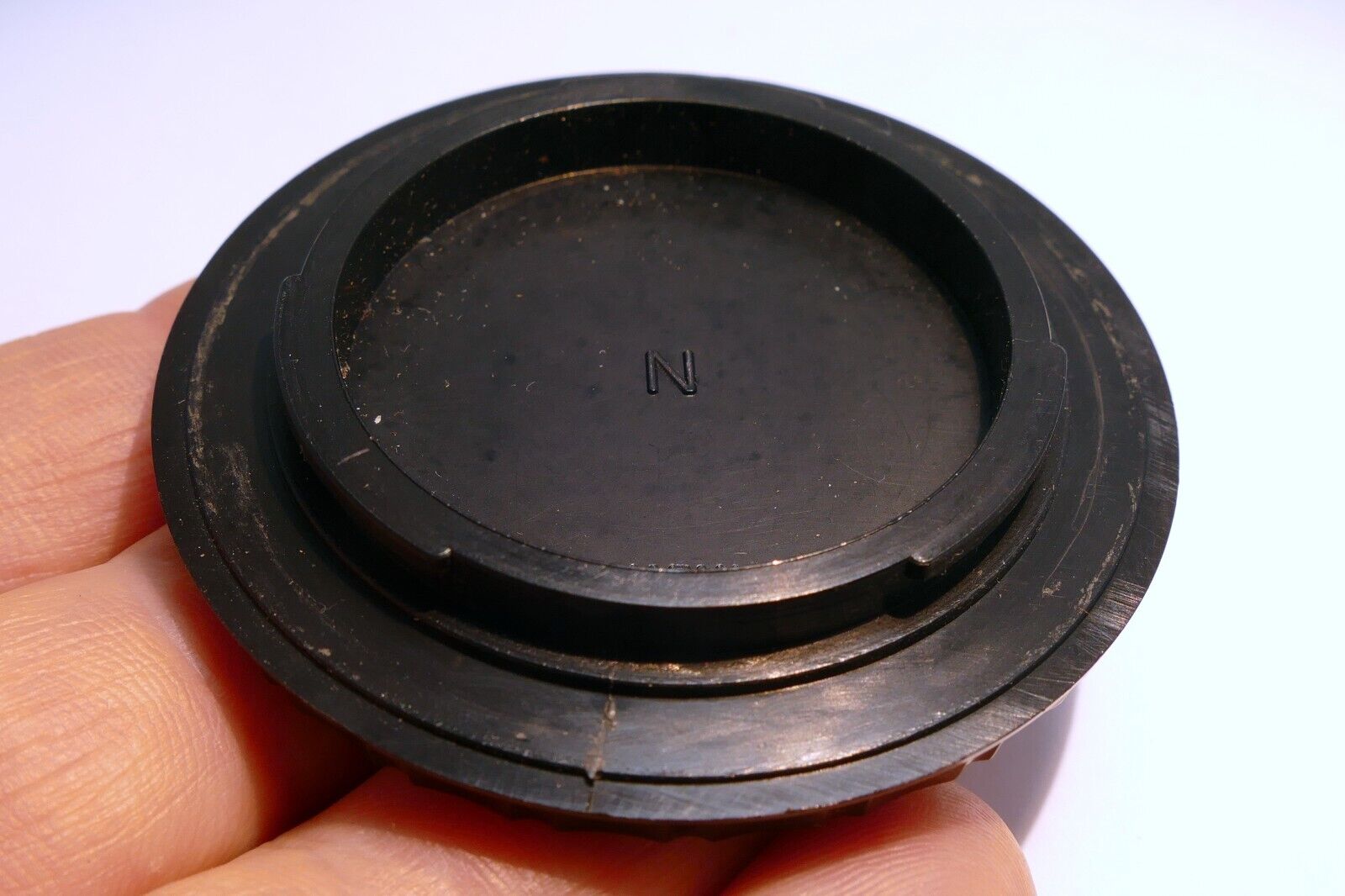 Camera body cap cover "N" for Nikon cameras FE FM D3200