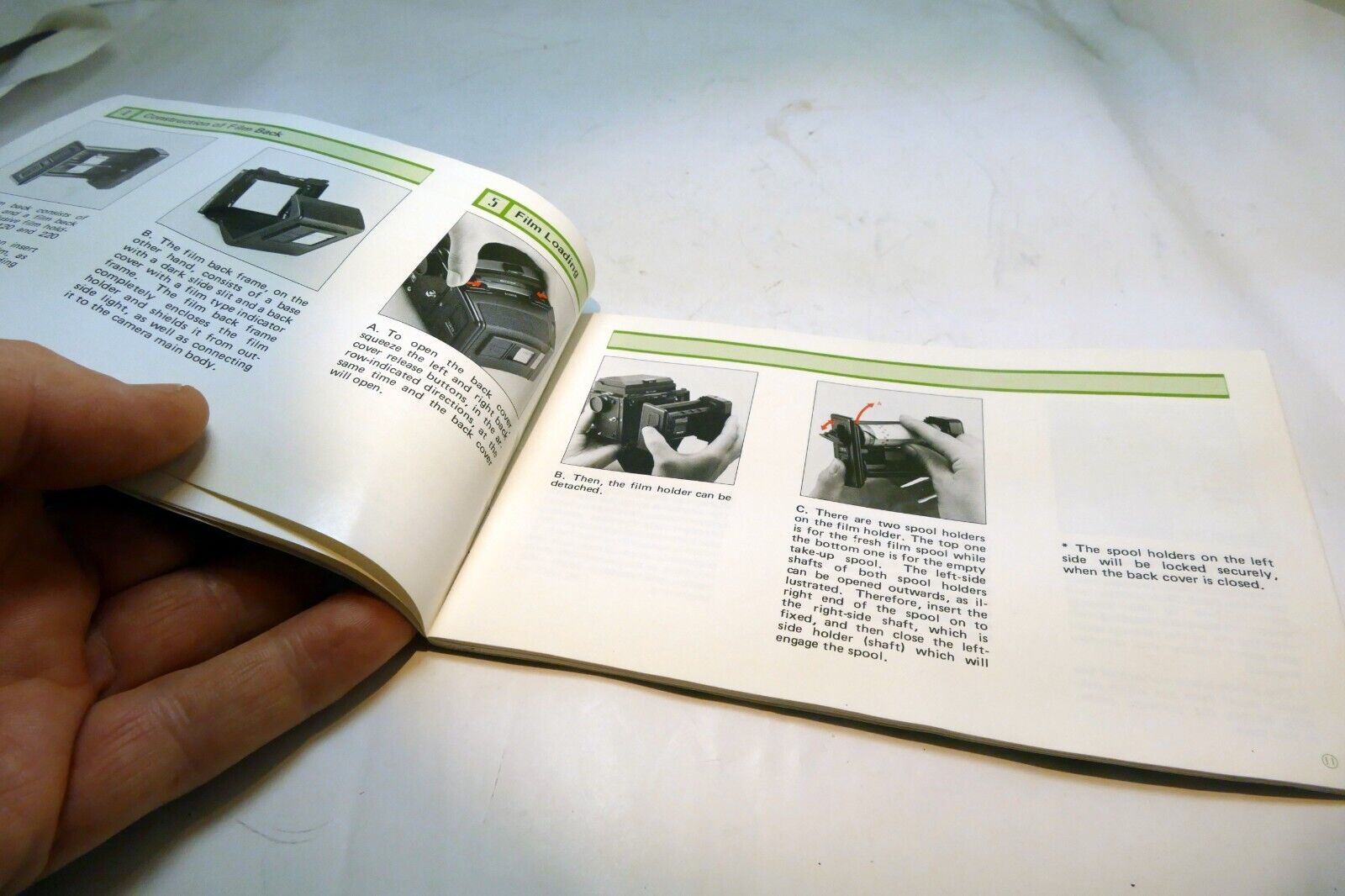 ETRS 645 Bronica camera AE Finder Instruction Manual Guide (EN)