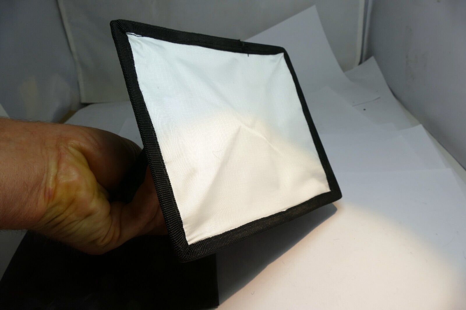 Miniature SoftBox mini  Flash diffuser soft dome 6X7"