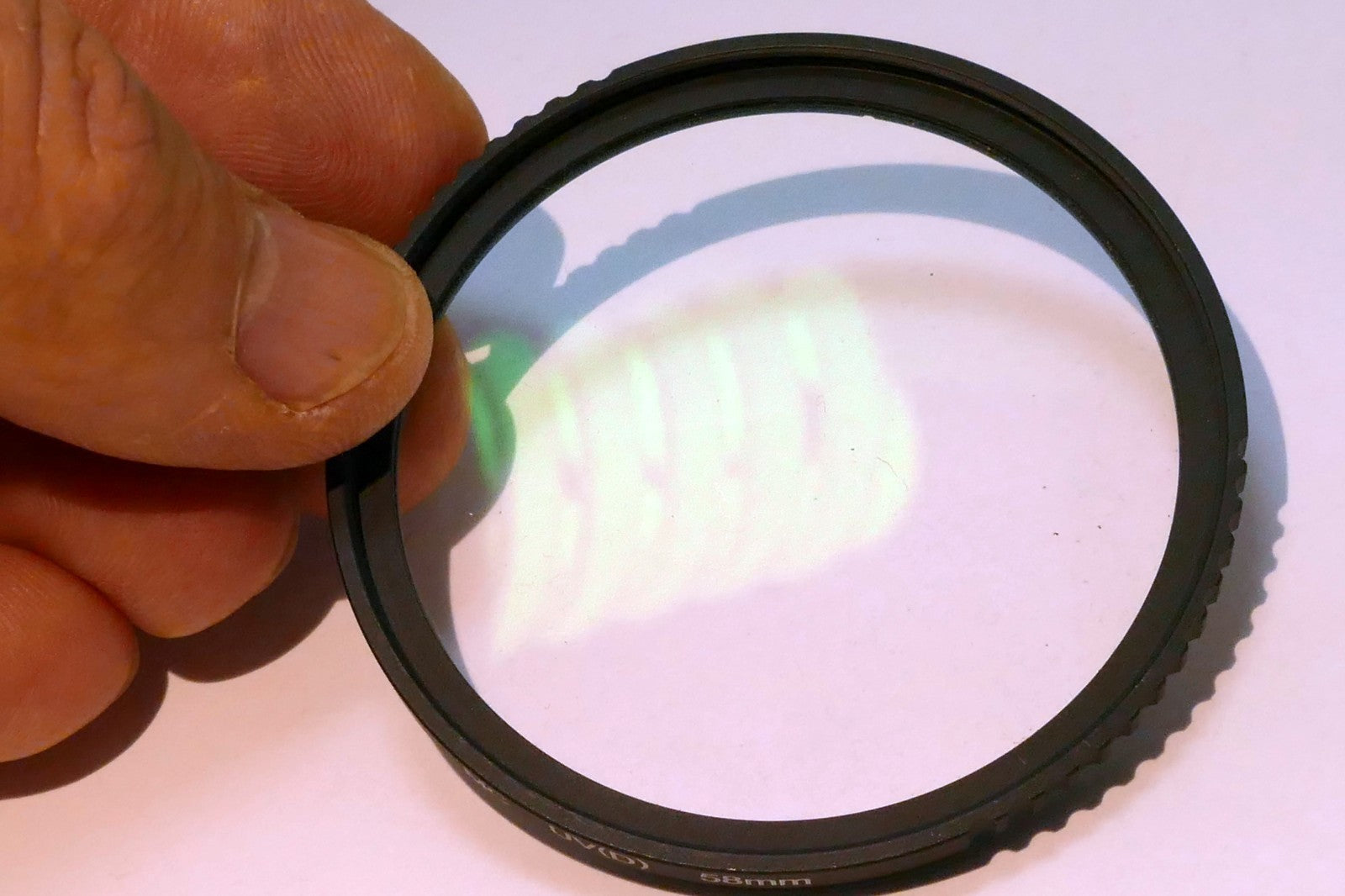 K&F Concept MC UV 58mm UV (D) Lens Filter Multi-Coated w/ ribbed rim