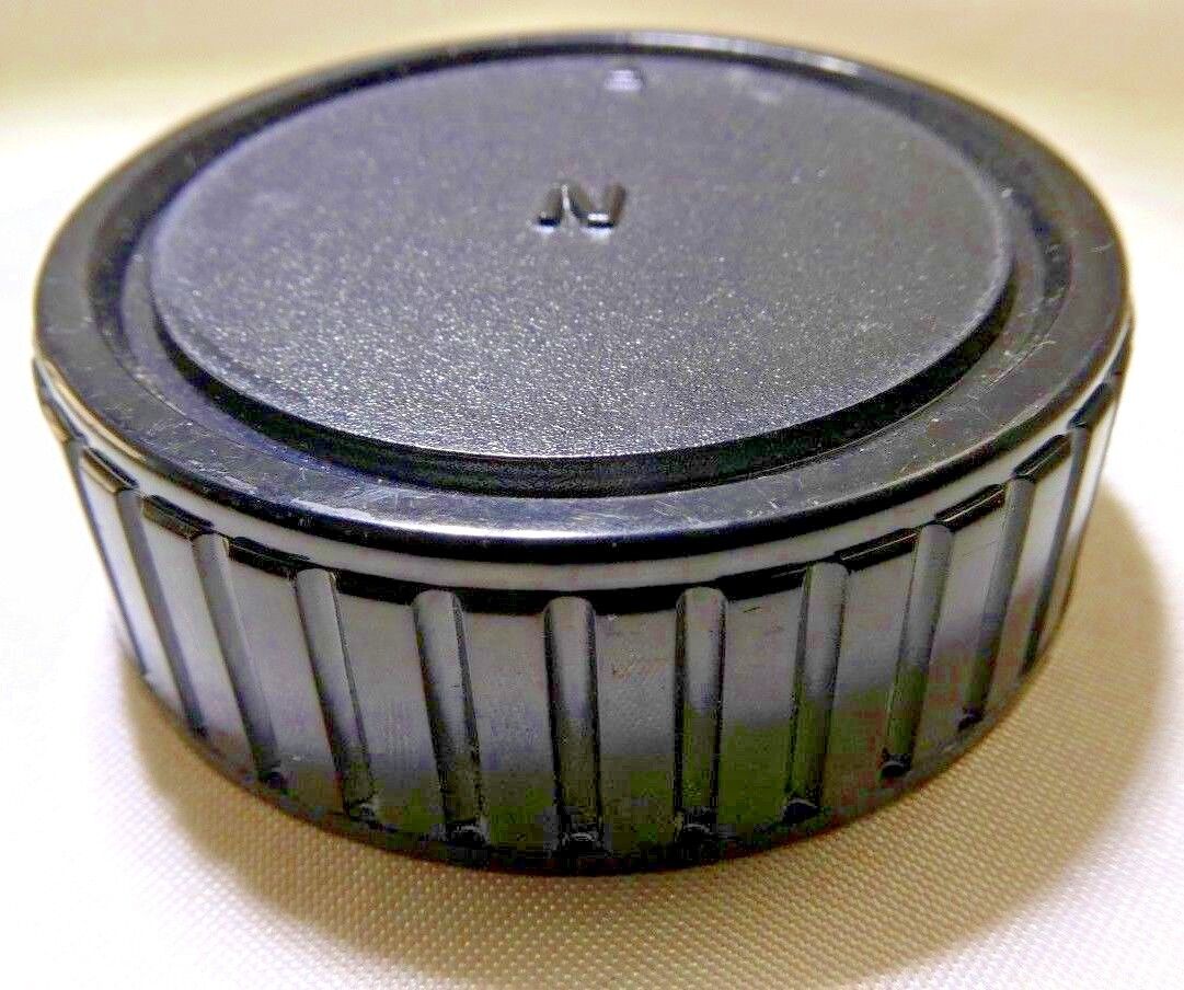 Used "N" Rear Lens Cap for Nikon F lenses manual focus ai Ai-s B20048