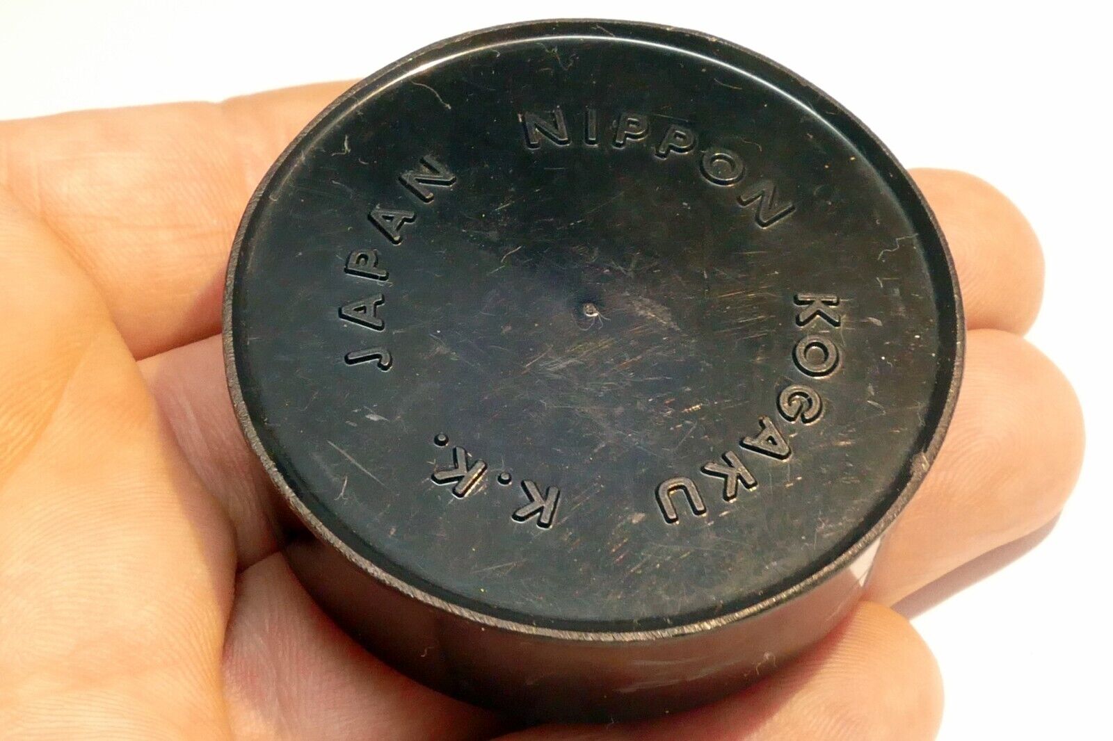 KK Nippon Kogaku  Rear lens Dust Cap for Nikon F (Non AI) Sekor manual focus