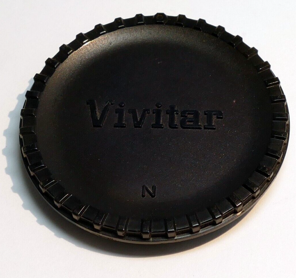 N Vivitar F camera Body Cap manual focus for Nikon AI s FE FM 2X Teleconverter