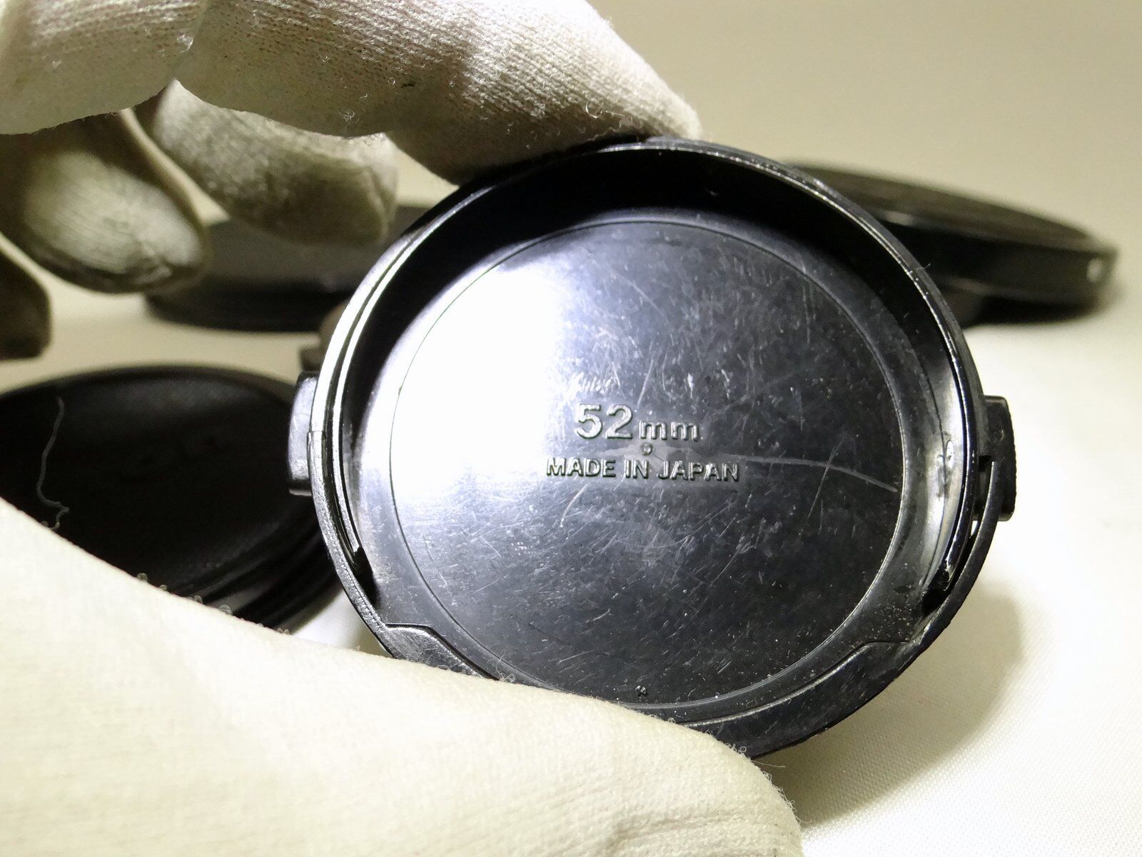 Nikon Lens Front Cap 52mm all black Genuine - snap on 28mm f2.8 50mm f1.8 Nikkor