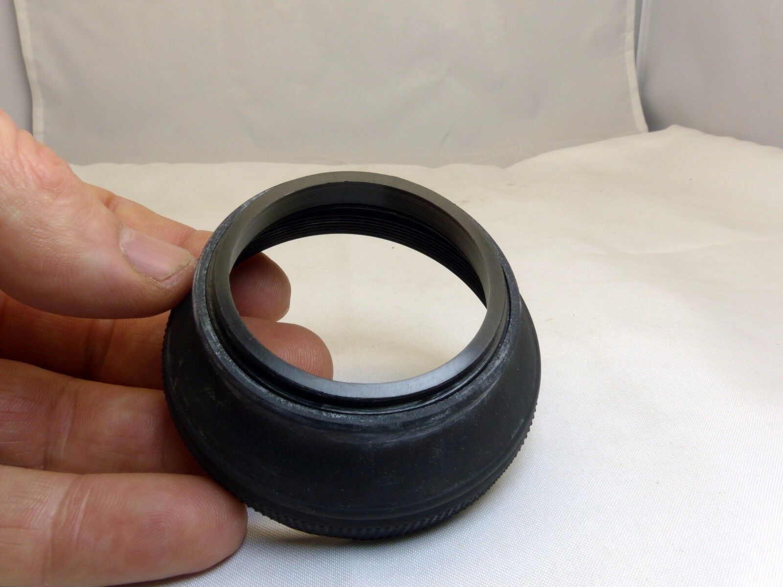 49mm Lens Hood collapsible Rubber for telephoto lenses