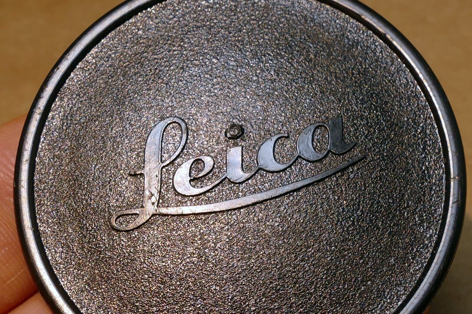 42mm T2 M42 Camera Body Cap Leica Leitz Black Plastic  slip on type for bellows
