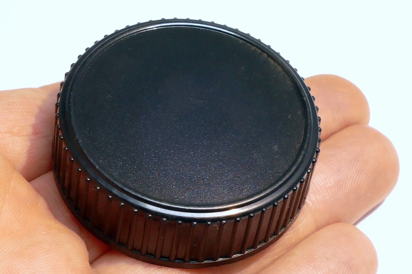 "N" Rear lens Cap manual focus for Nikon AI Ai-s lenses - twist on type