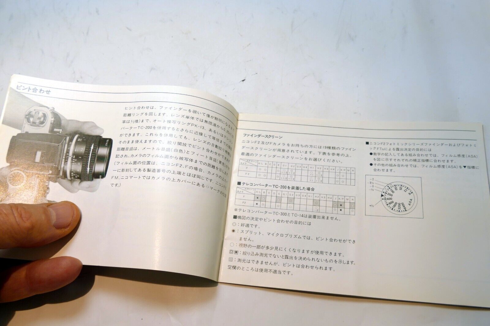 Nikon Micro-Nikkor 55mm f2.8 Ai LENS Instruction Guide Manual 1980