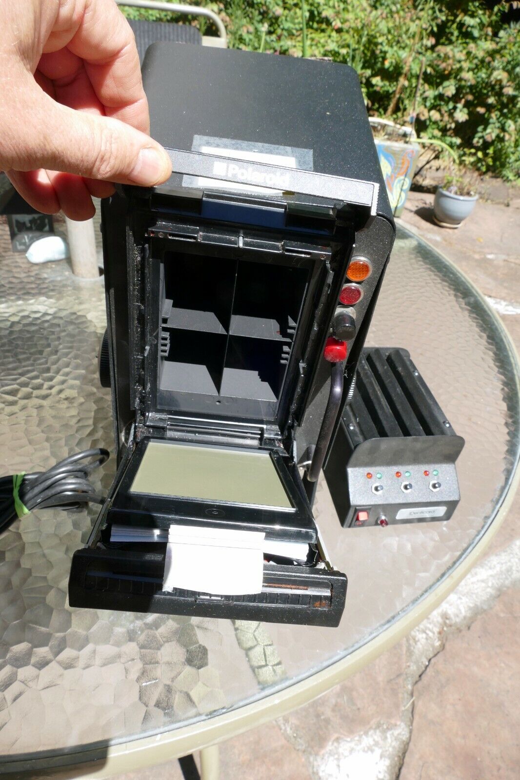 POLAROID IDENTICARD ID Card CAMERA printer - AS IS as found, untested