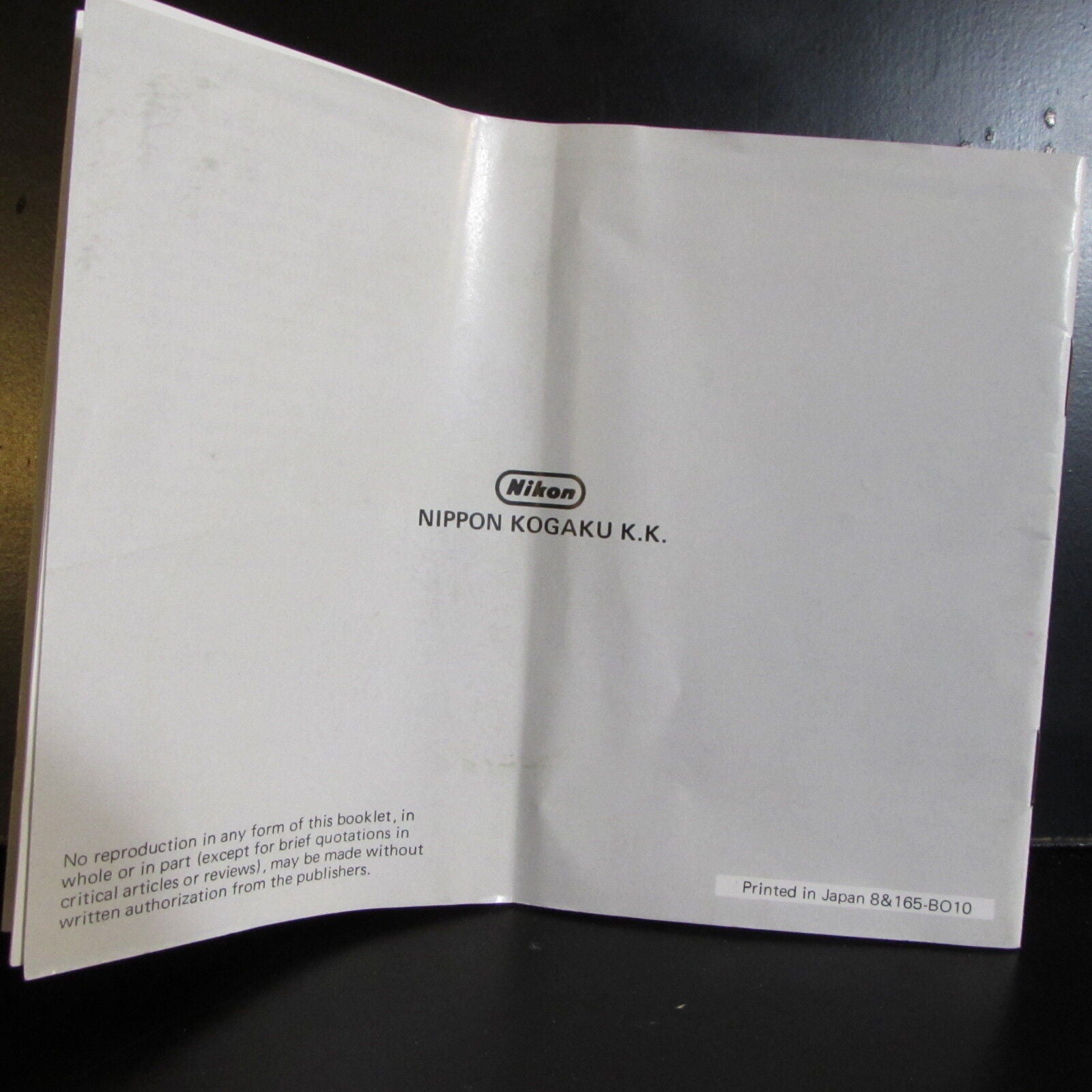 Nikon Zoom Nikkor 35-105mm f/3.5 - 4.5 Ai Ai-s lens Guide Owner Manual O401359