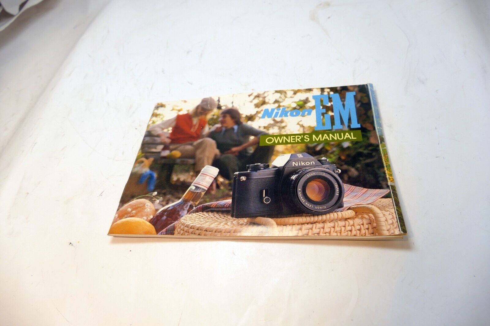 Nikon EM Camera Instructions manual guide English EN - vintage