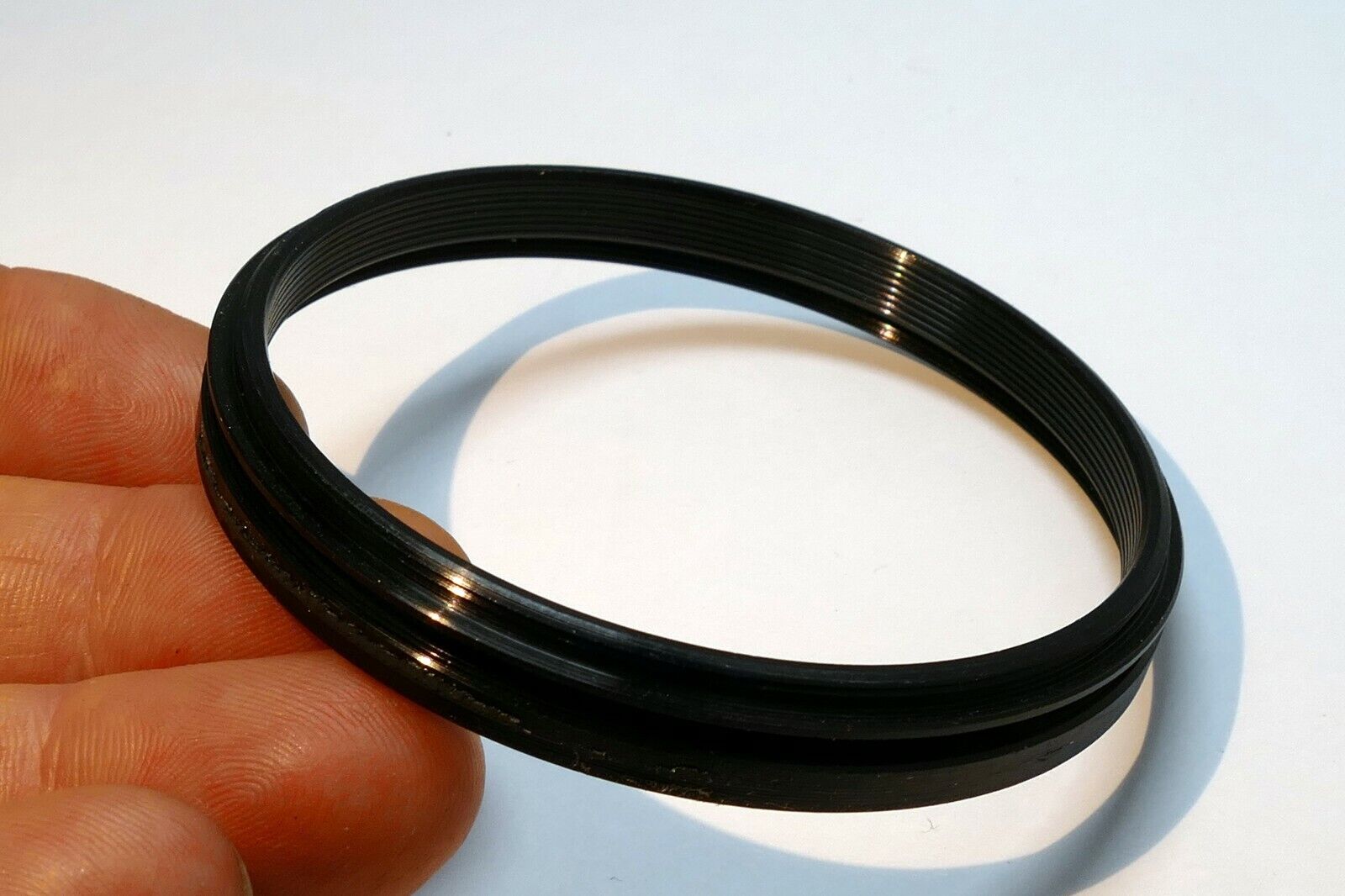 Metal ring 72mm for rubber lens hood (ring only double threaded)
