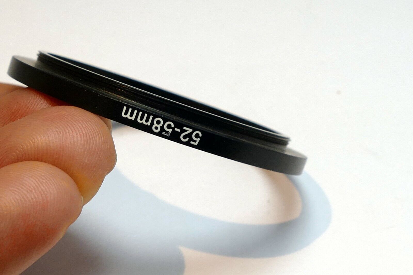 52mm to 58mm Metal Ring for lens male to female threads step -up
