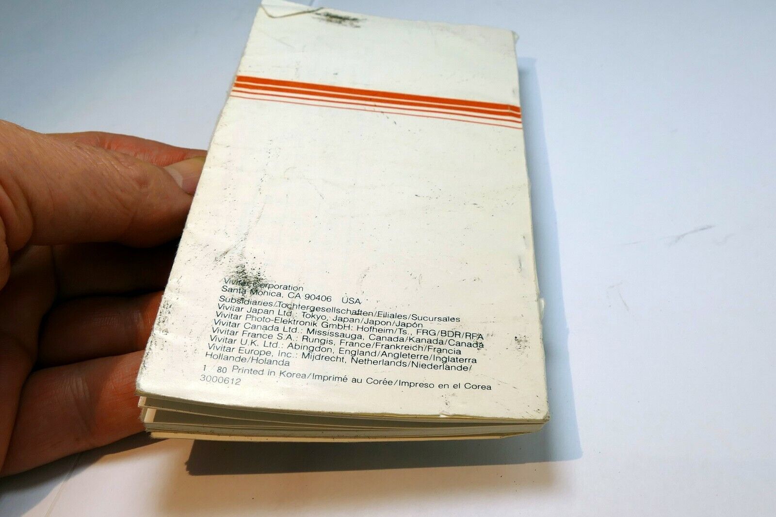Vivitar 2500 Flash Owner's Manual guide English Espanol Francaise