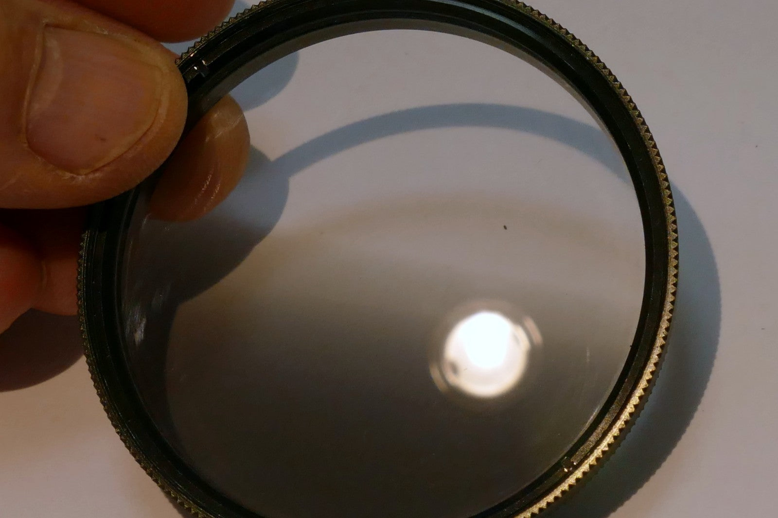 Tiffen 58mm Clear / ND 0.6 graduated Filter USA half frame neutral density