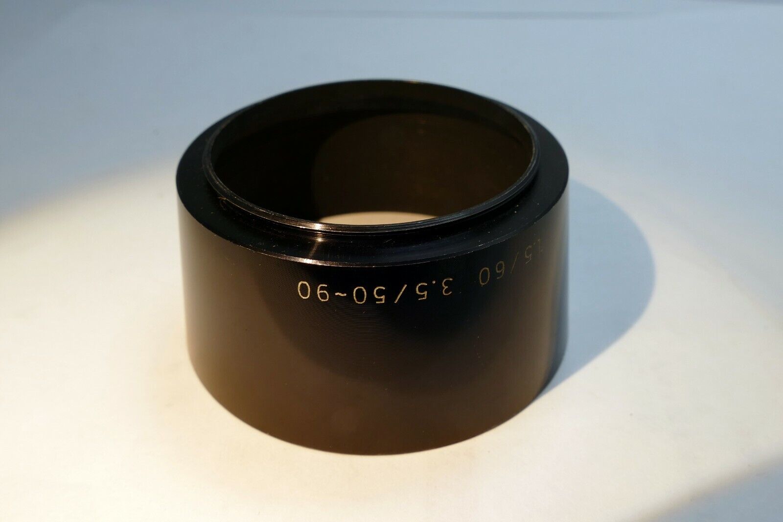 Olympus Pen 60mm f1.5 Hood Shade Zuiko 50-90mm F3.5 screw in metal