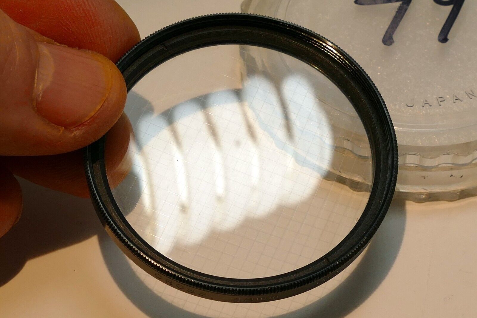 49mm Cross Screen 4 point CS 1mm Filter - excellent condition