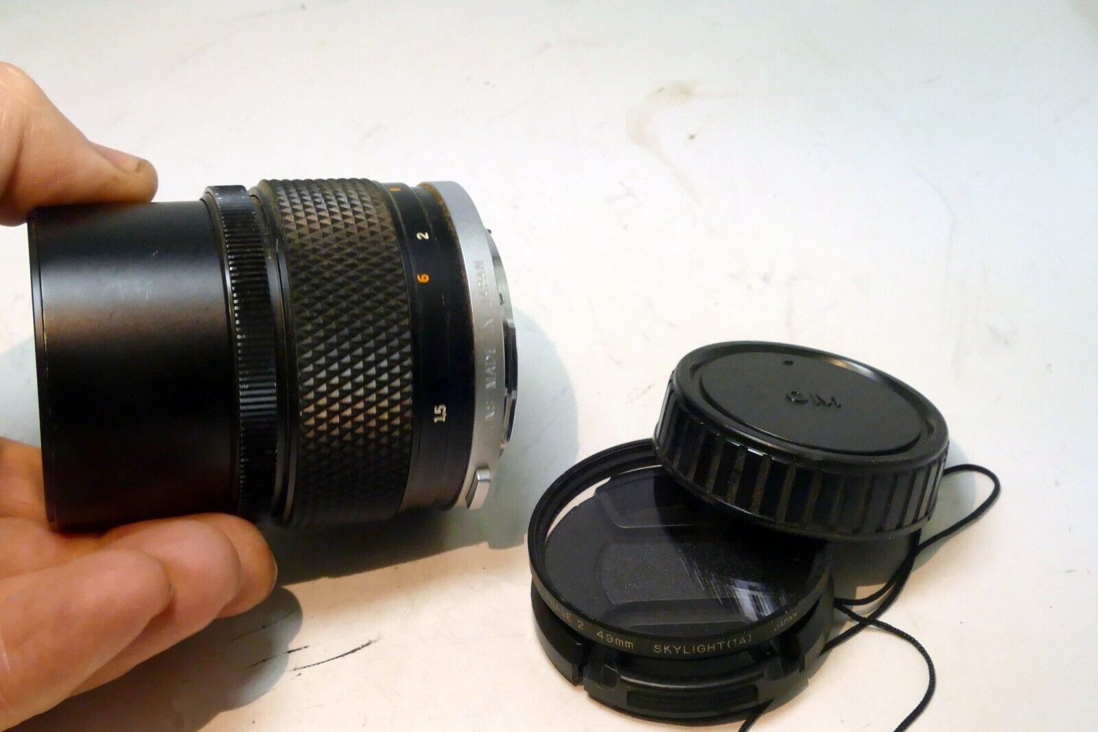 Olympus 135mm f3.5 OM Manual Focus OM-Mount Prime Lens telephoto