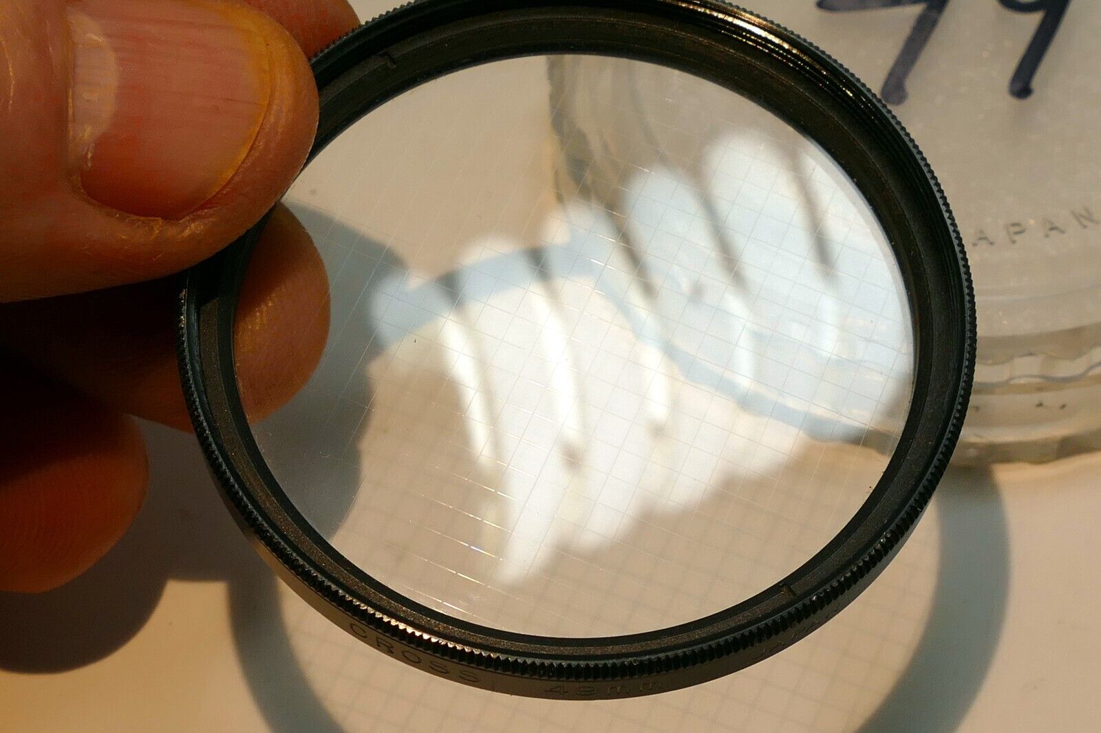 49mm Cross Screen 4 point CS 1mm Filter - excellent condition