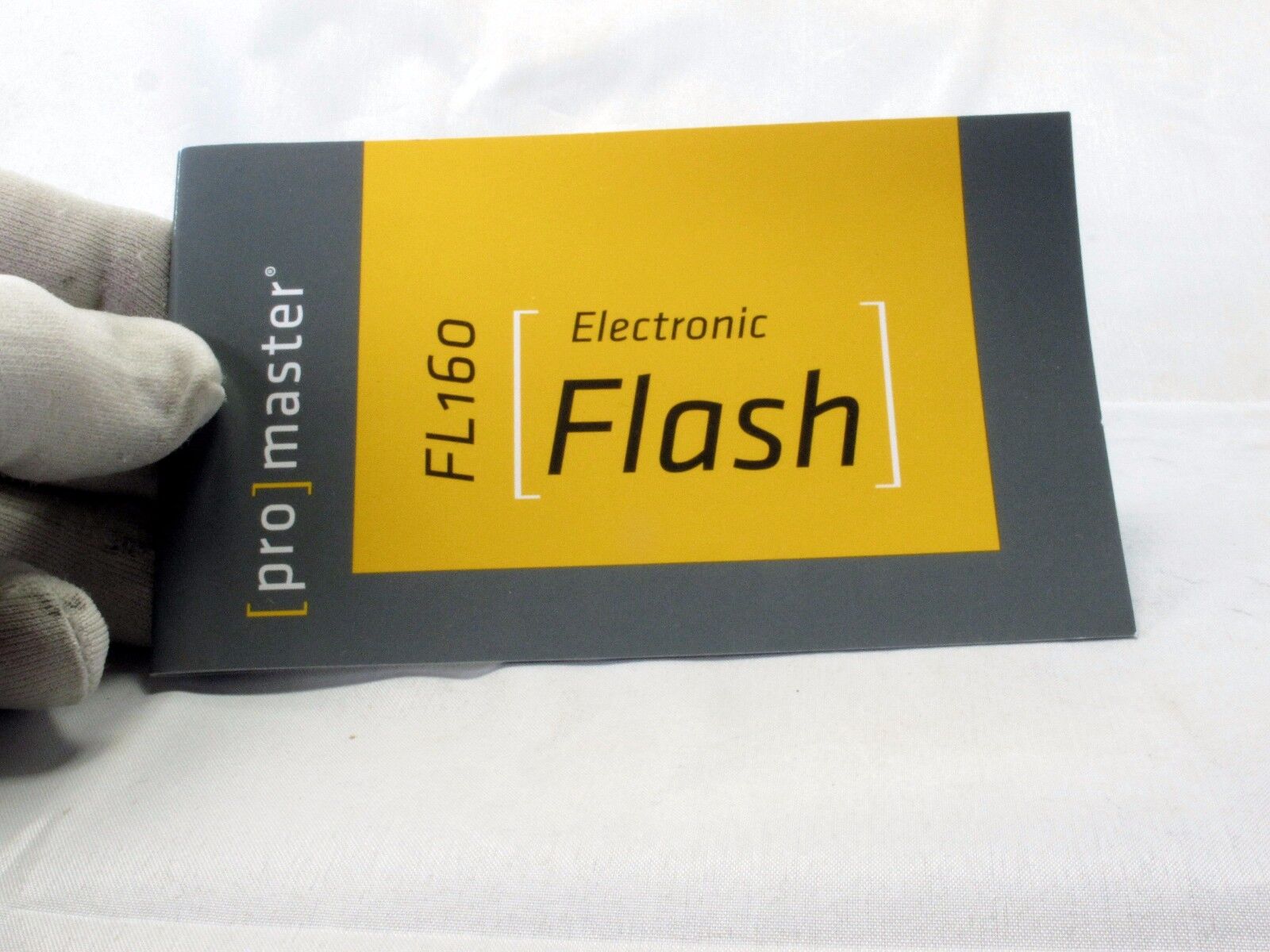 Promaster FL160 flash manual guide English instruction