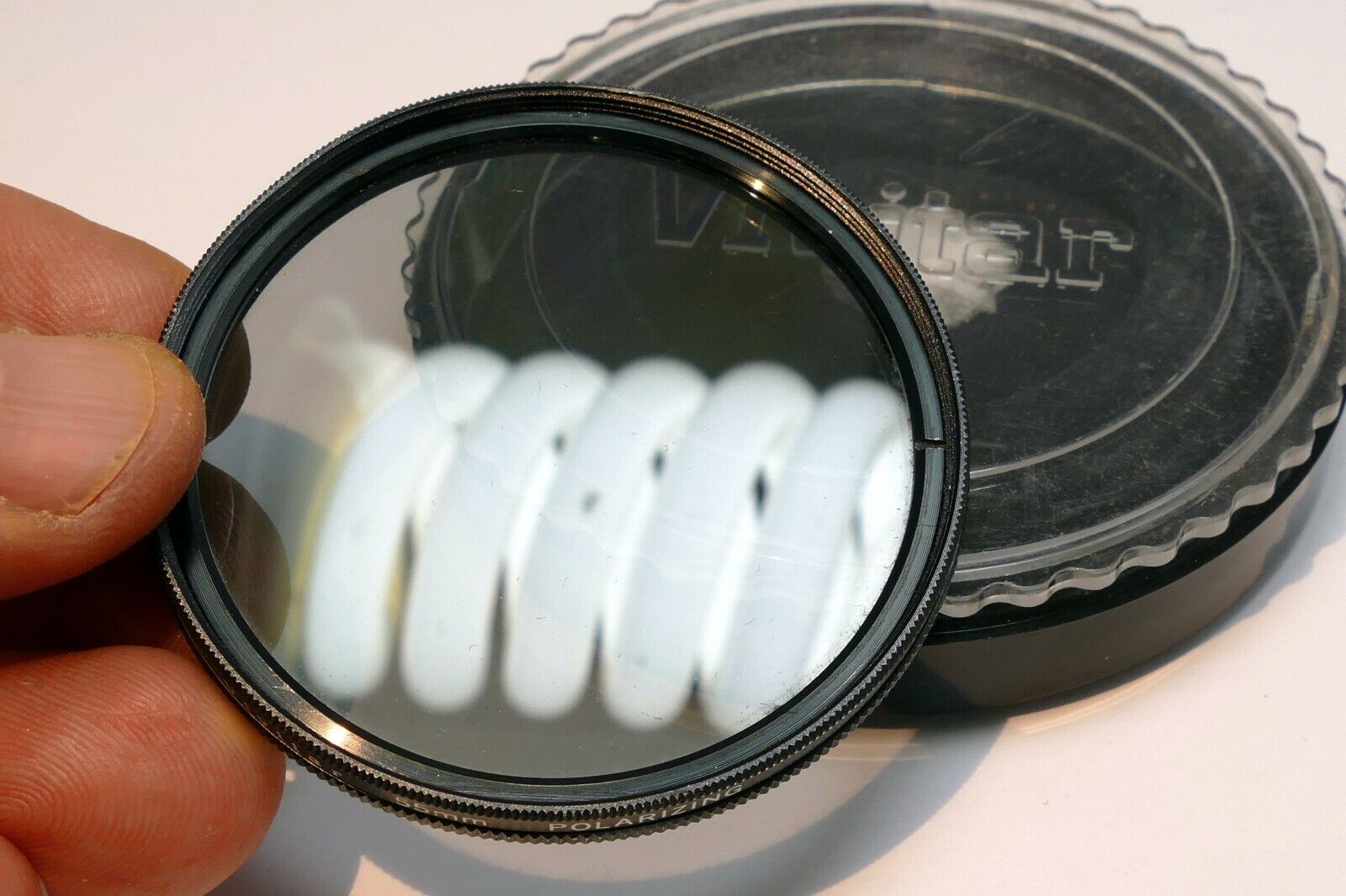 Vivitar 55mm Filter Polarizing Polar PL linear low profile for wide angle Japan