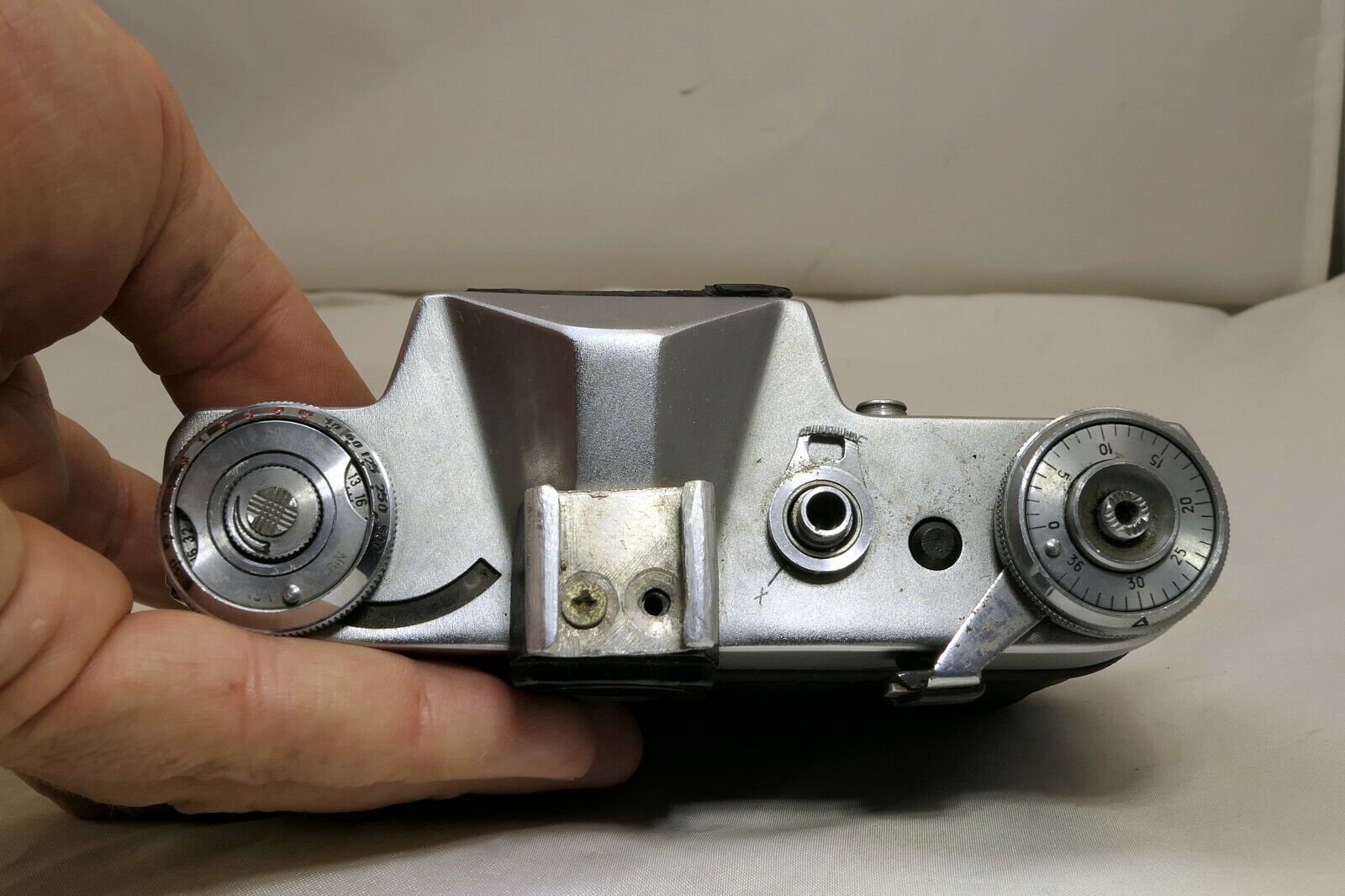 Zenit E camera body only 35mm SLR Film - PARTS AS IS - NOT WORKING