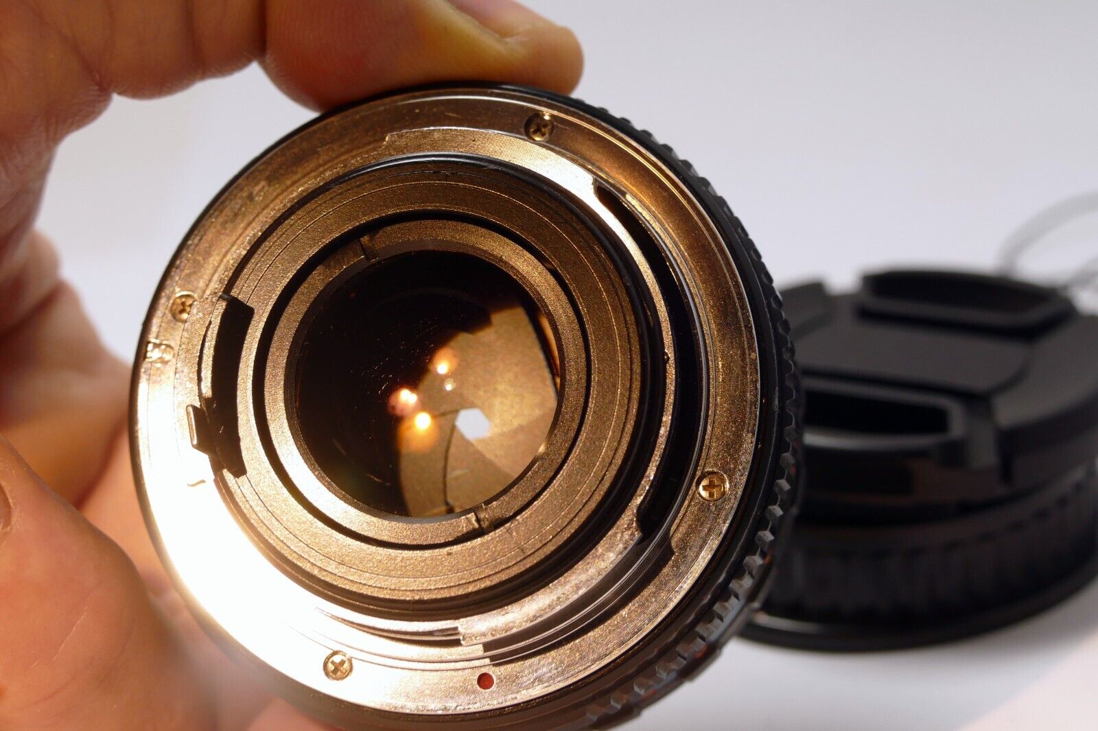 Vivitar MC 50mm f1.7 (Pentax-K PK mount) LENS w/ BOTH CAPS - excellent condition