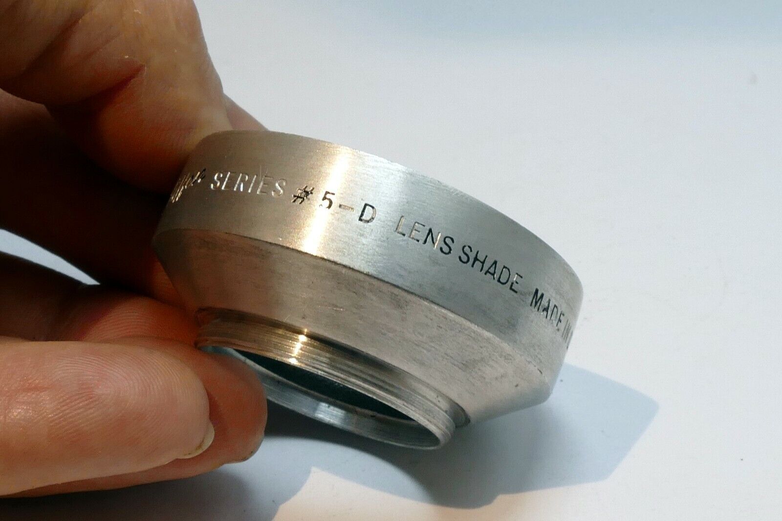 Tiffen D Lens Hood Shade series 5 V screw in type metal 33.3mm